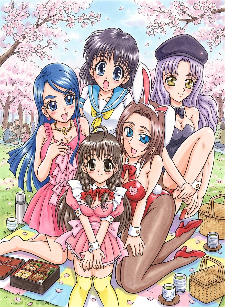 既出ですが一応,昔,名古屋のイベント用の色紙に描いたパンチラパイン