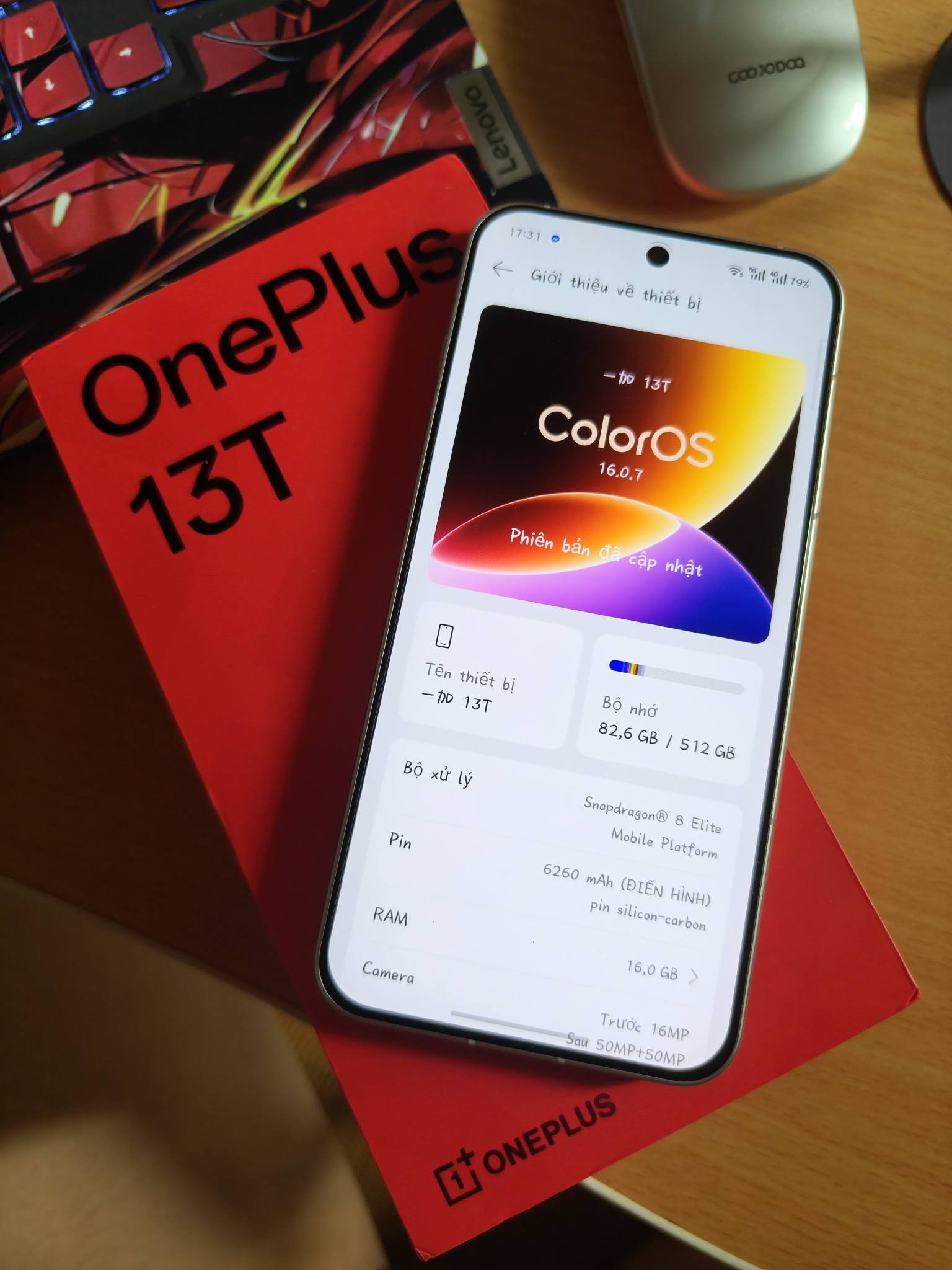OnePlus 13T bản 16/512 pin 99 full box