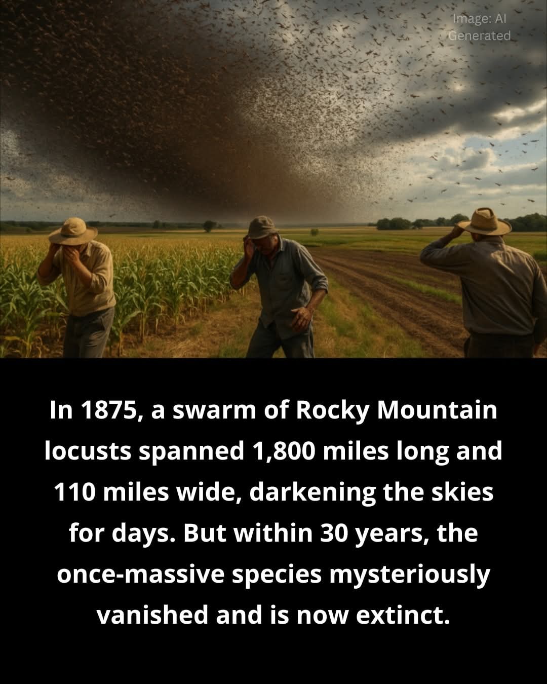 Weird, Strange and Interesting Things | In 1875, a swarm of Rocky ...