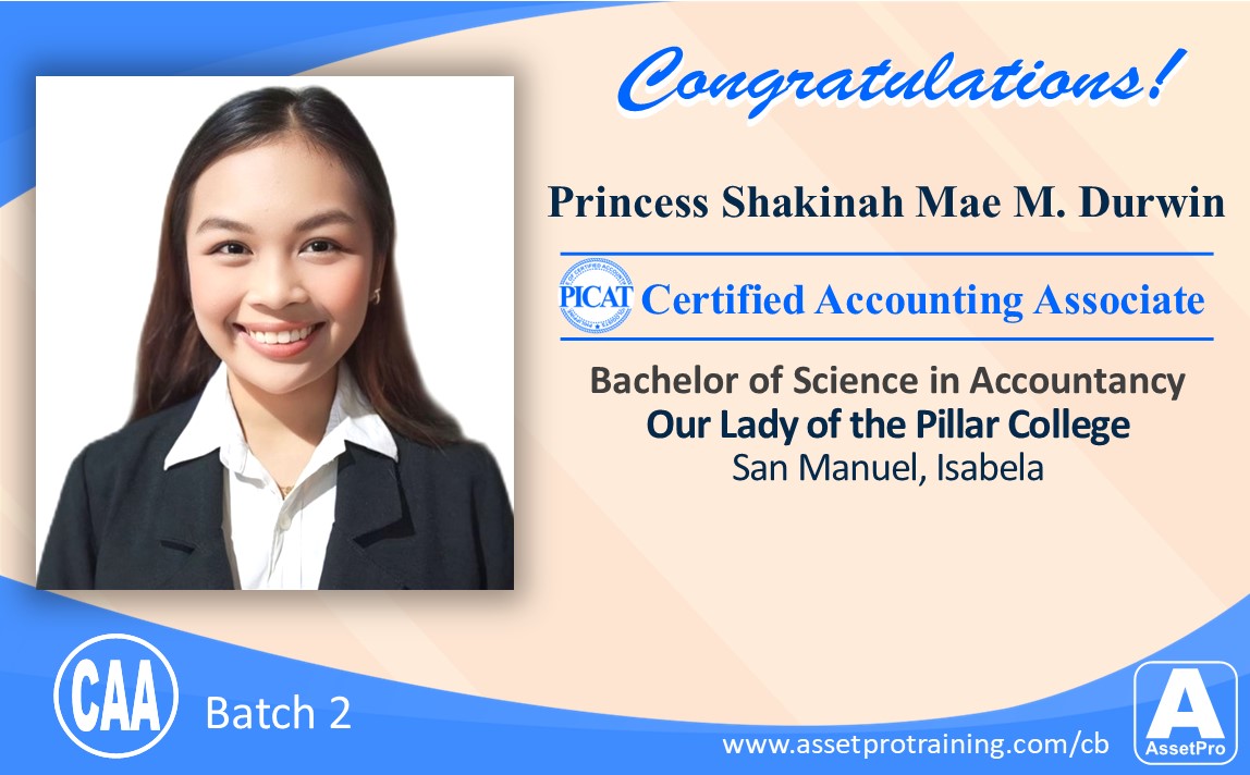 Congratulations for passing the PICAT... - AssetPro Training | Facebook