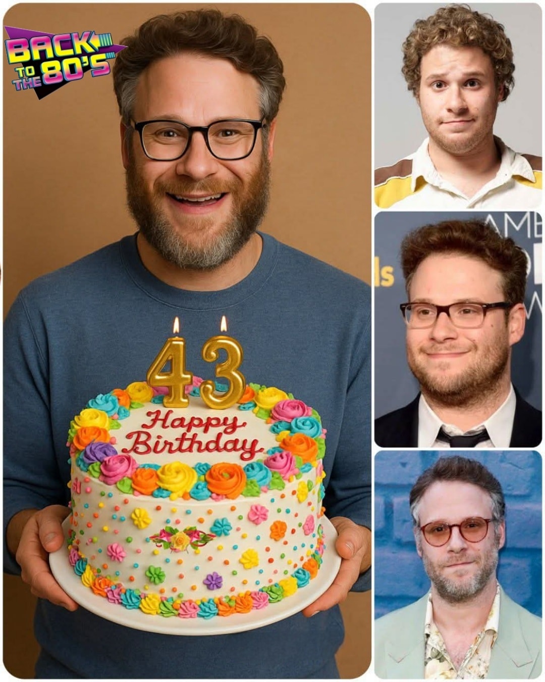 Today - Happy 43rd Birthday to Seth Rogen! 🎉 Today we celebrate the ...