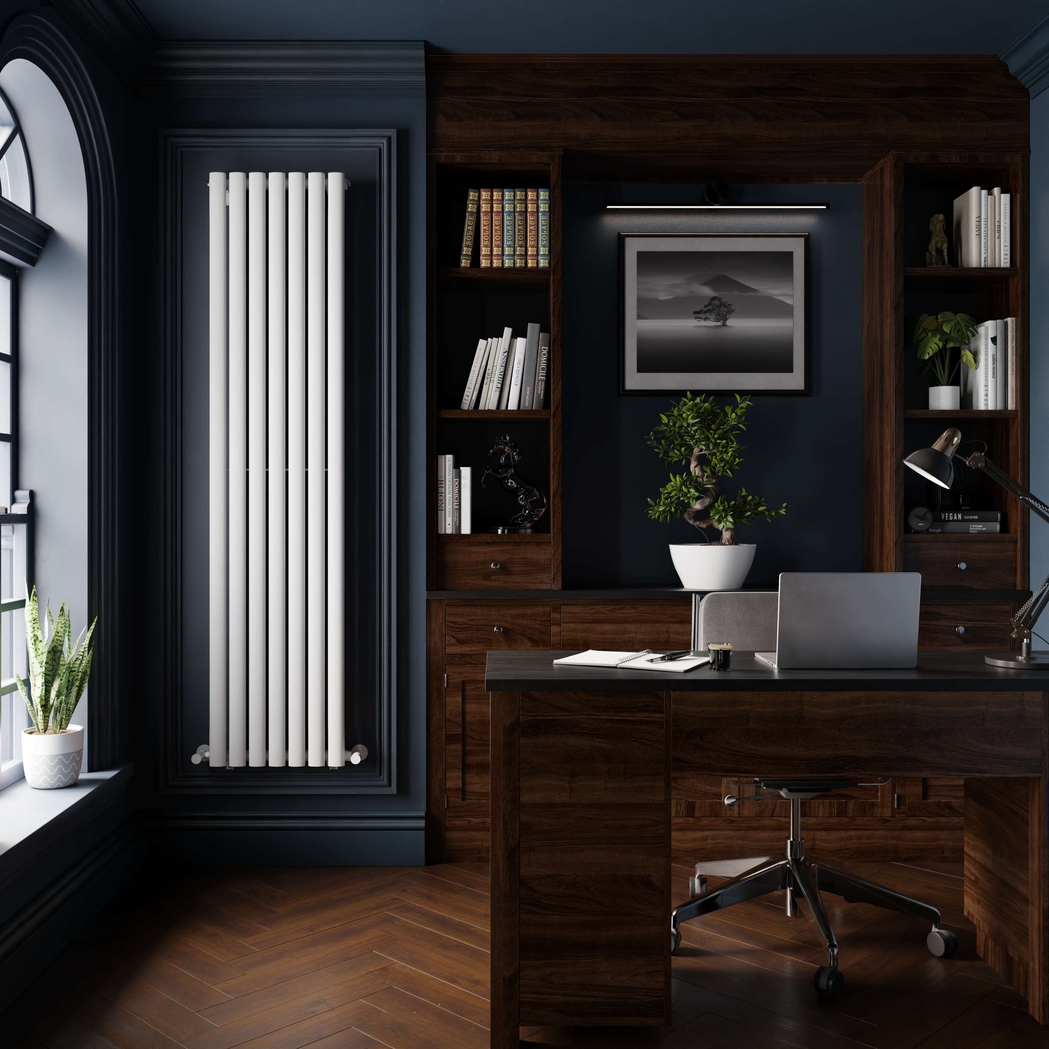 Top - Home is where the heat is. ️🔥 The Bruges Vertical White Radiator ...