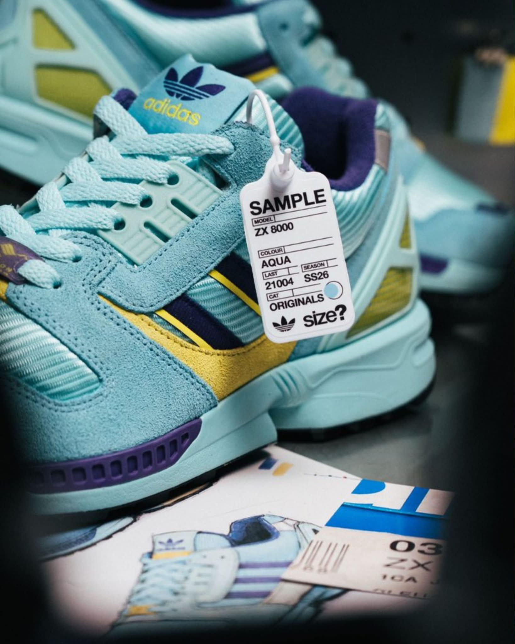 アス Ad) Size? have gone into the adidas archive and pulled out