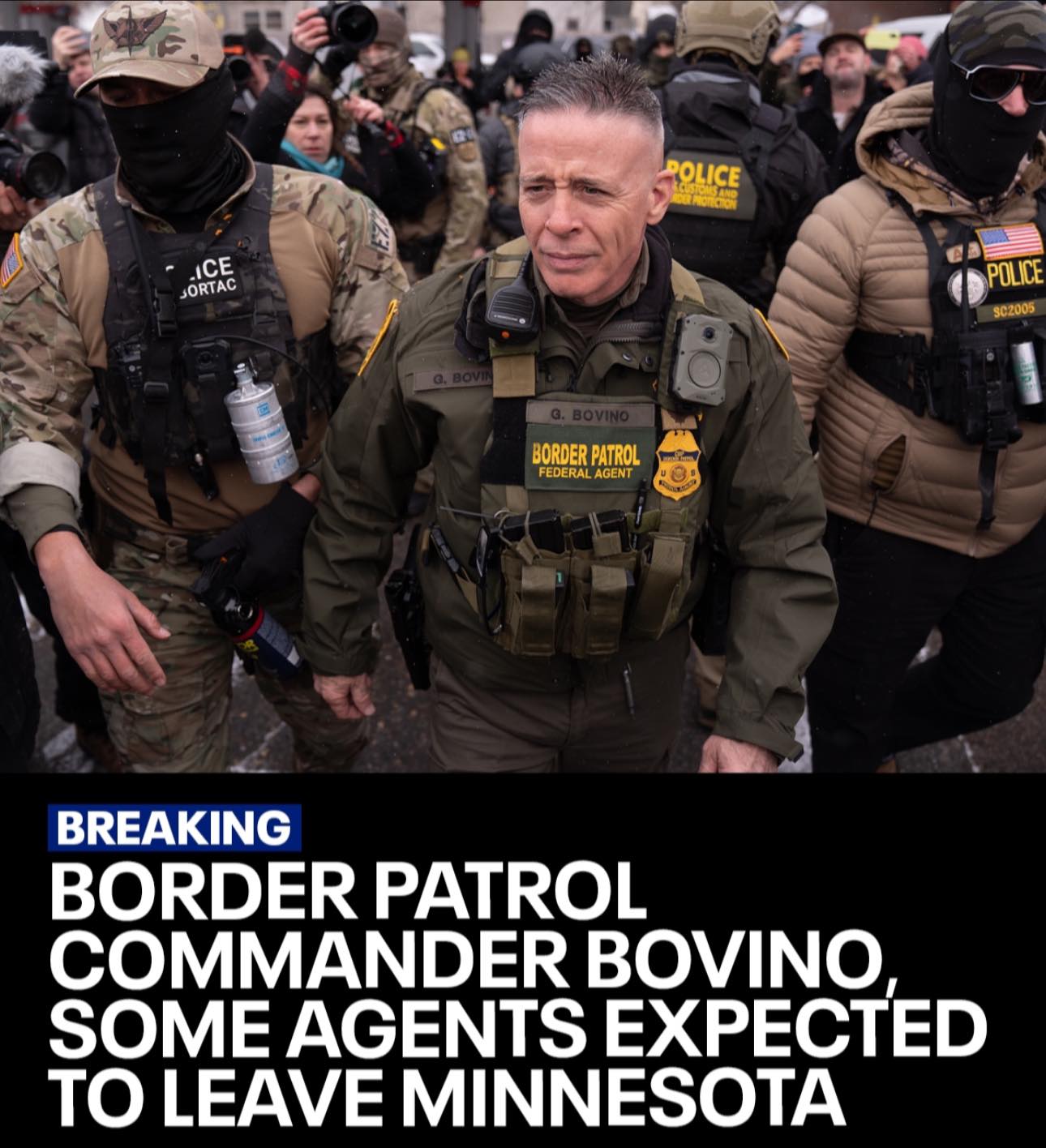 Live On - FOX 9: reports that border patrol Commander and ice agents ...