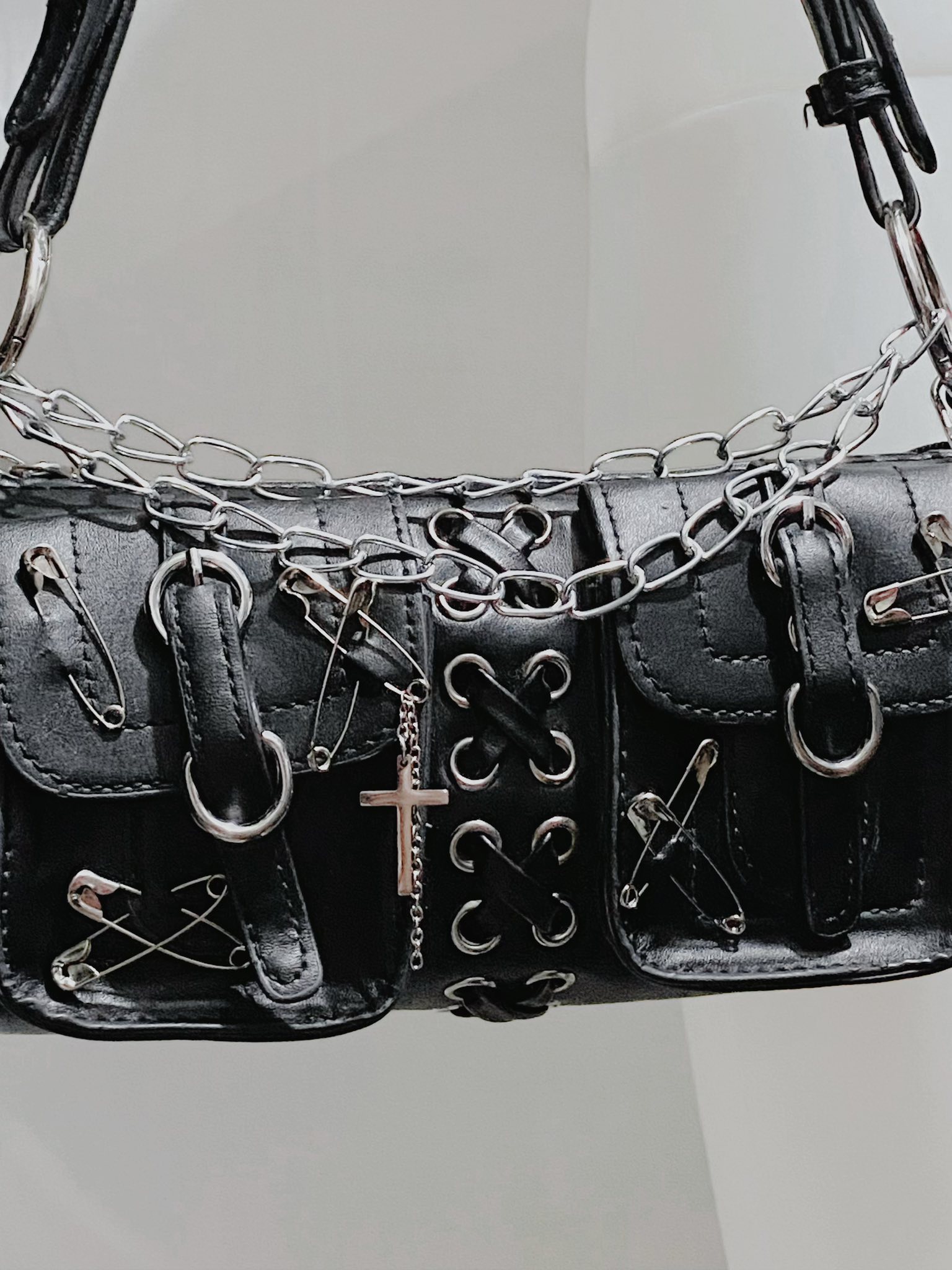 00s archive gimmick y2k grunge shoulder bag