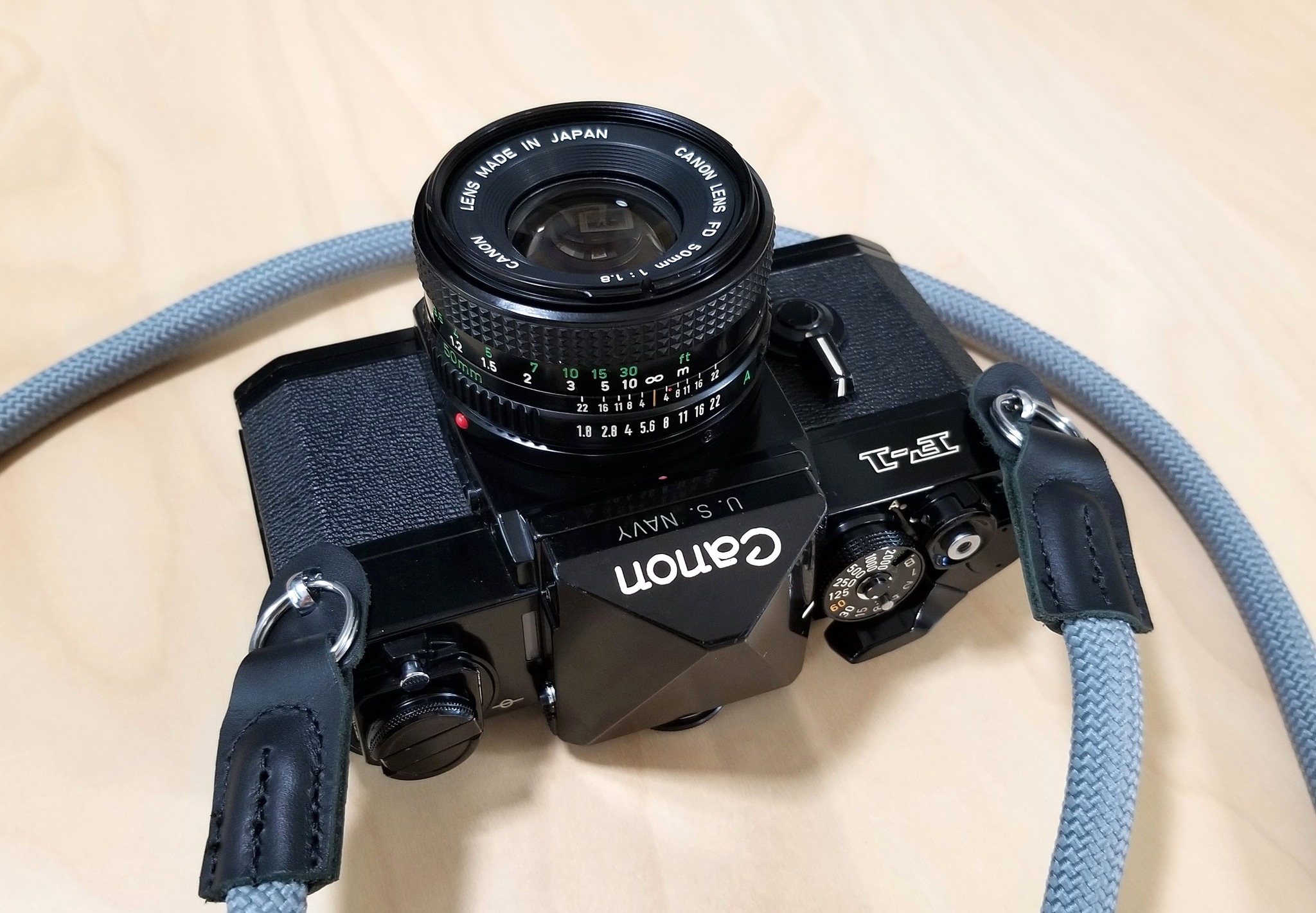 Is canon f-1n serial number 500766 from august 1976?