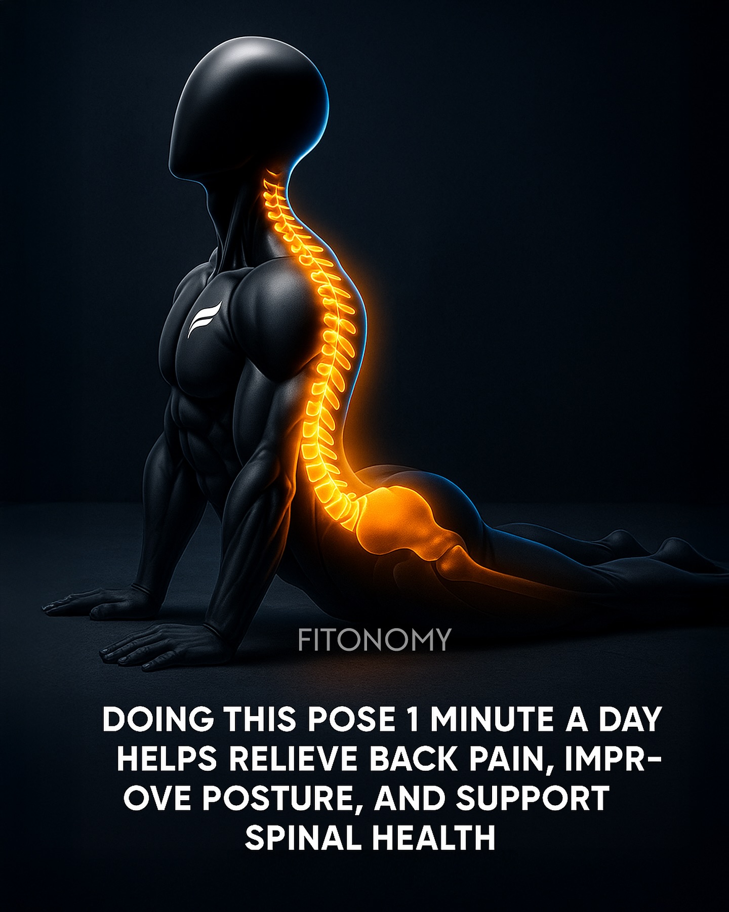 Fitonomy - Just 1 minute a day of this pose can transform your spine ...