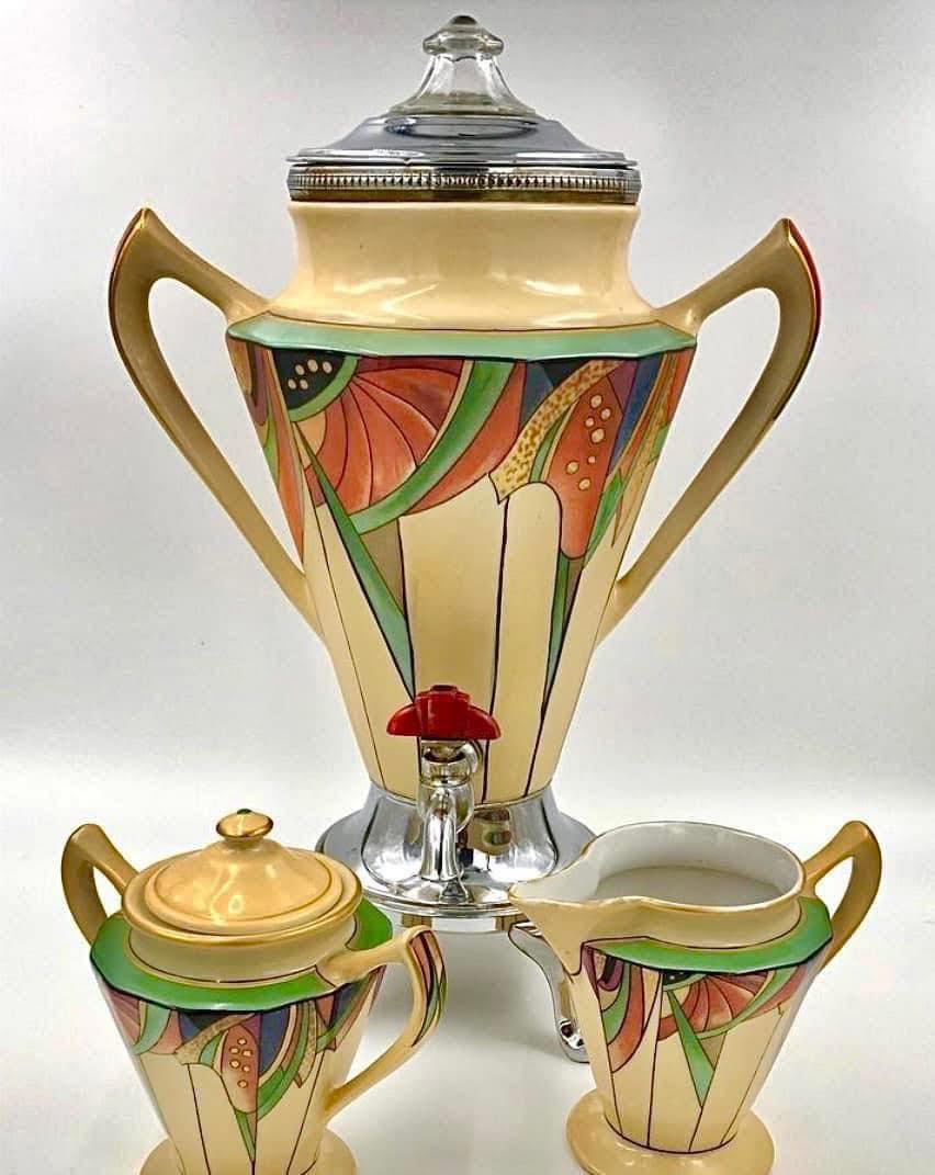 1920s Royal Rochester Modernistic coffee set found locally