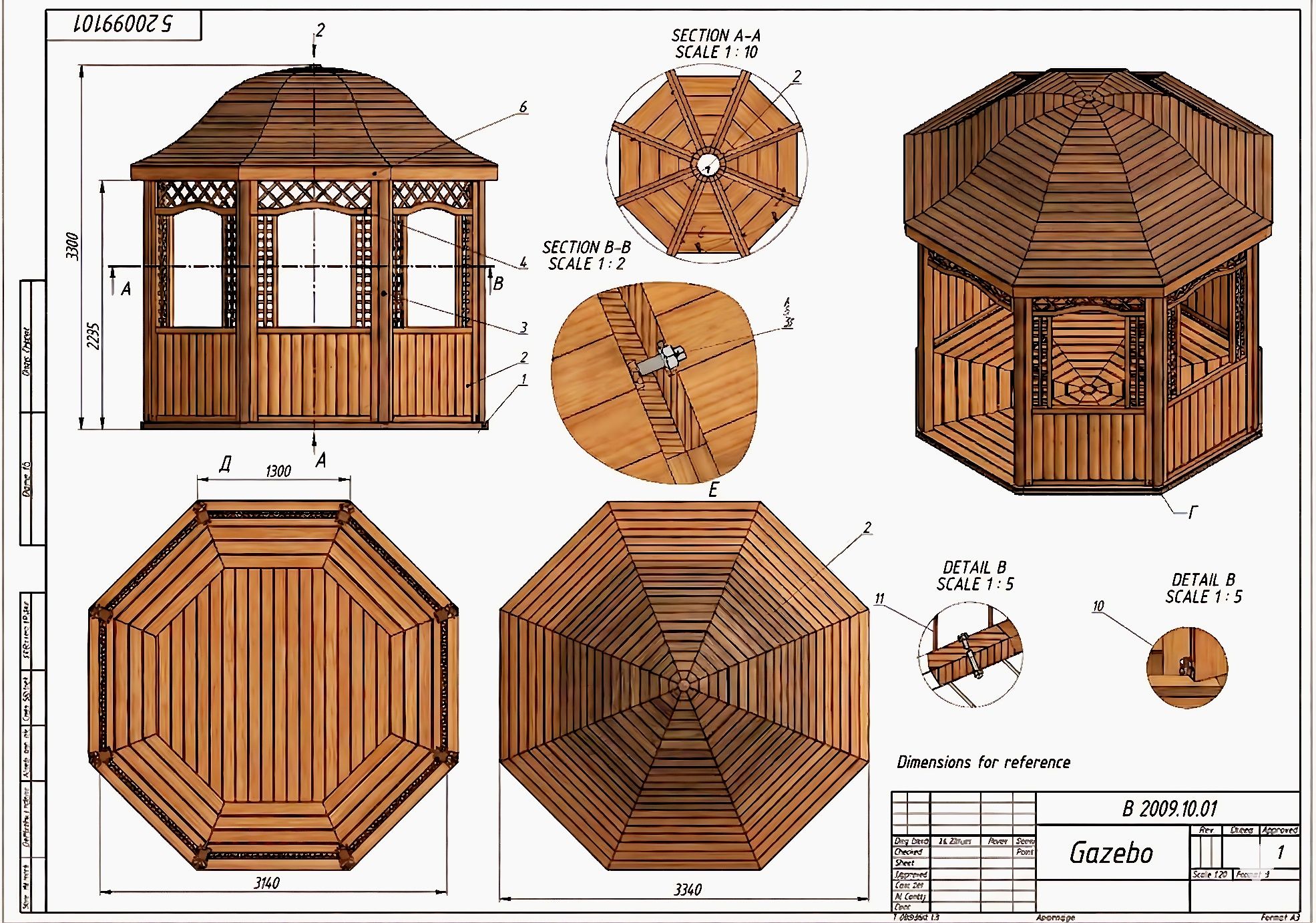 Dfaguimba - a technical engineering drawing or blueprint for a wooden ...