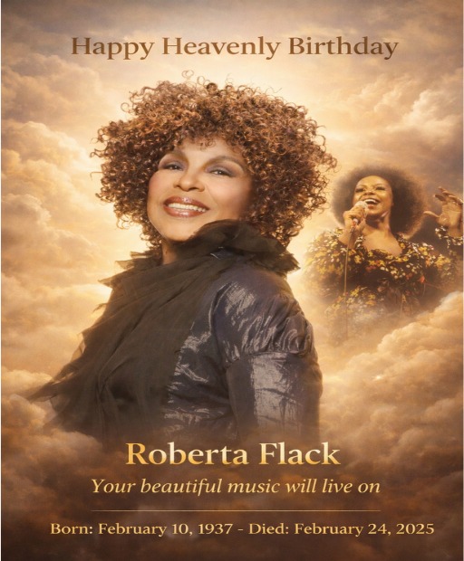 Celebrity - Happy Heavenly Birthday to the legendary singer Roberta ...
