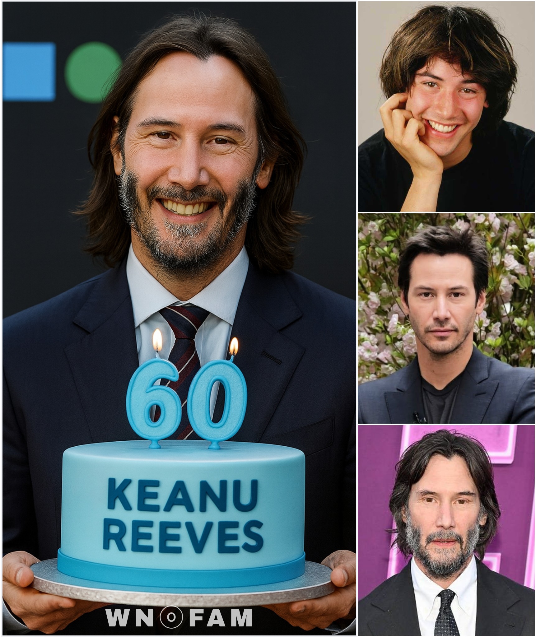 Wild'N - Happy 60th to the internet’s favorite human — Keanu Reeves! 🌟🎉 ...