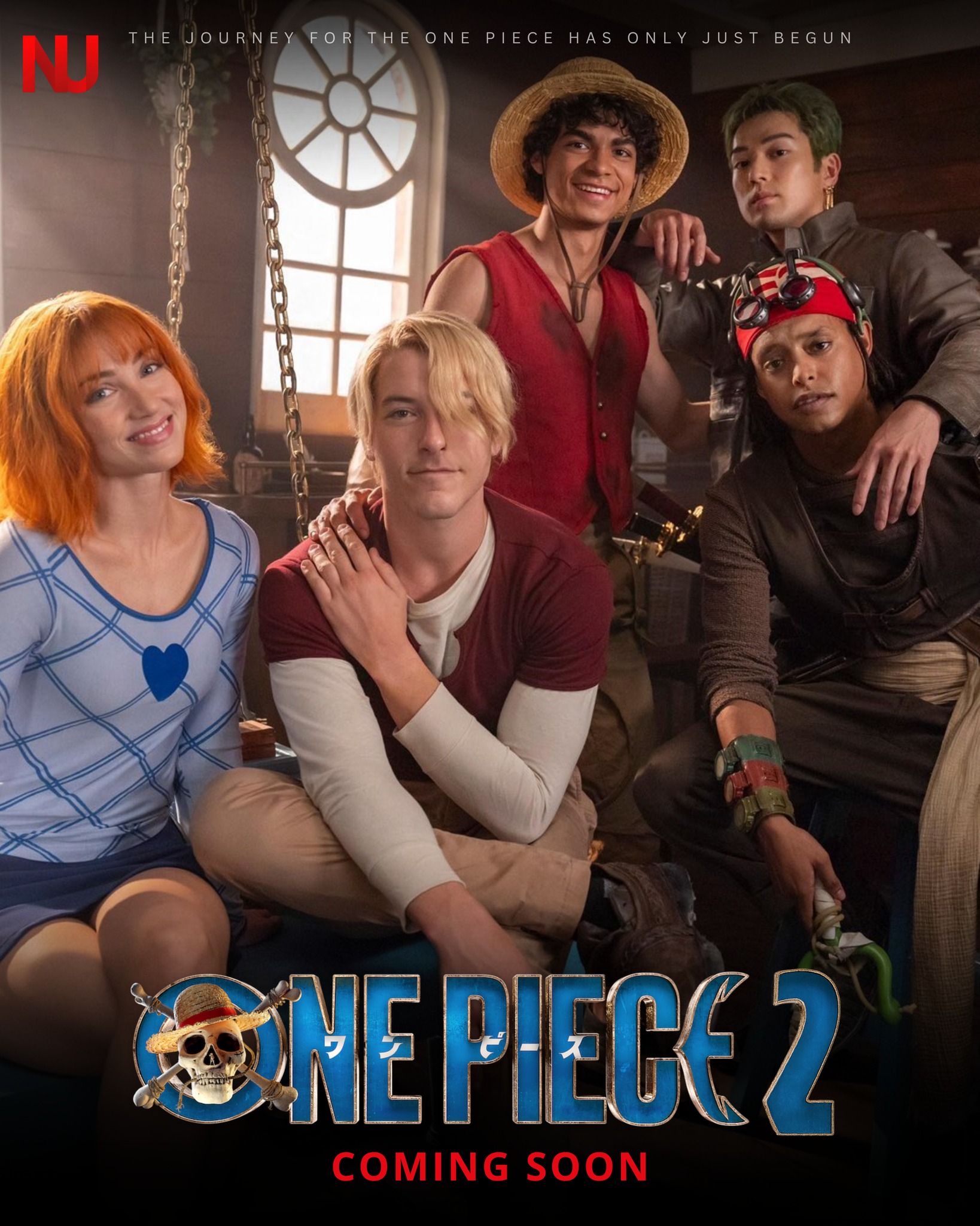 One Piece Season 2 is officially releasing on Netflix early next