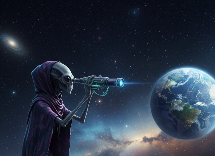 UFO - A day from the diary of an Alien. ------------------- Log ...