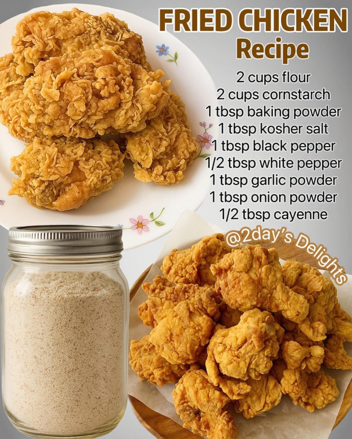 2day’s - Extra crispy, extra crunchy fried chicken. Learn the secret ...