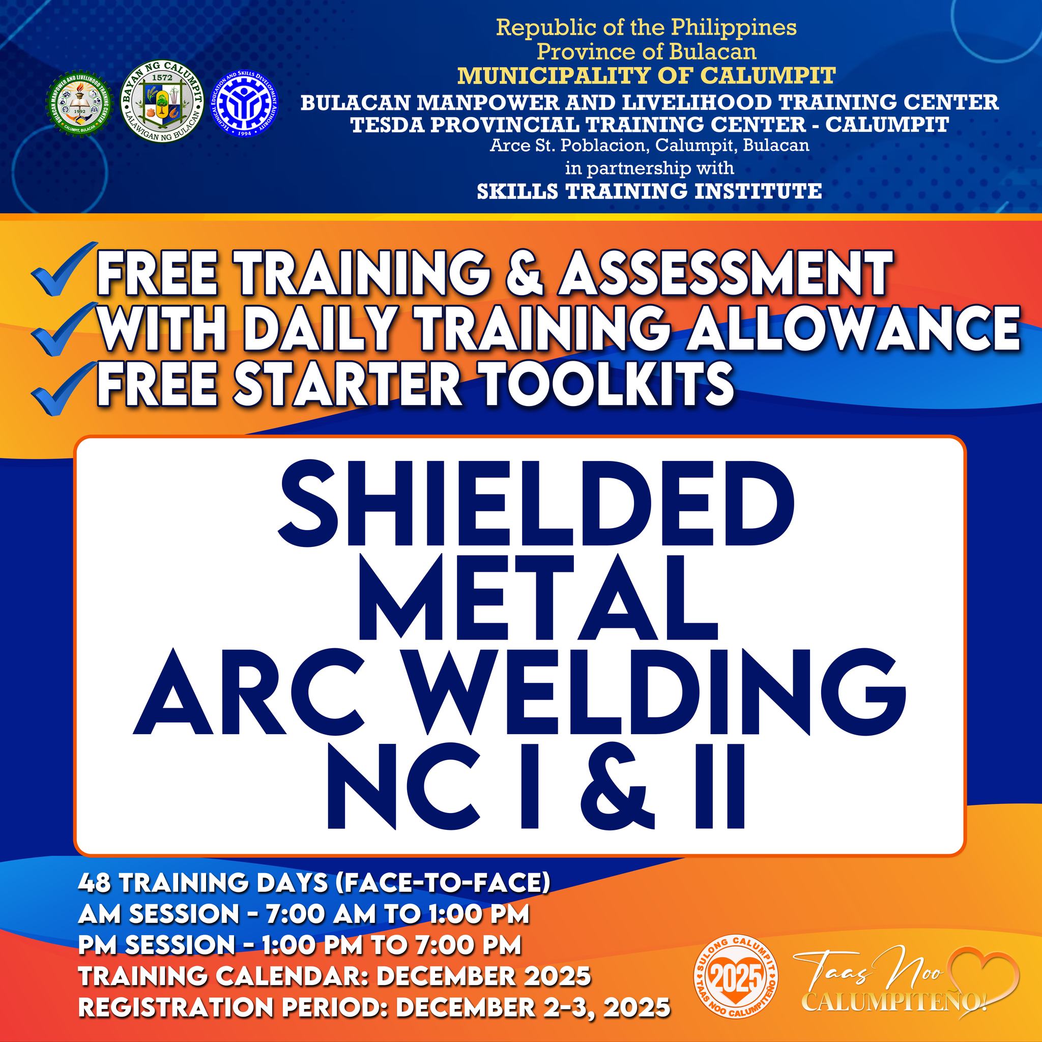 Bulacan Manpower and Livelihood Training Center | Calumpit