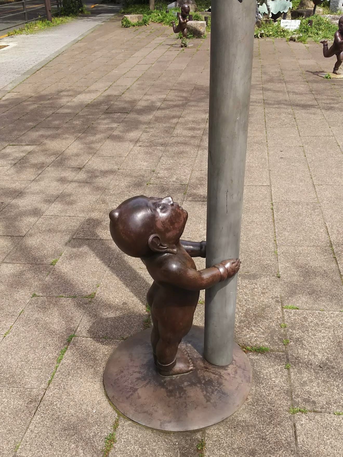 Another reason why Japan fascinates me—this unique sculpture at