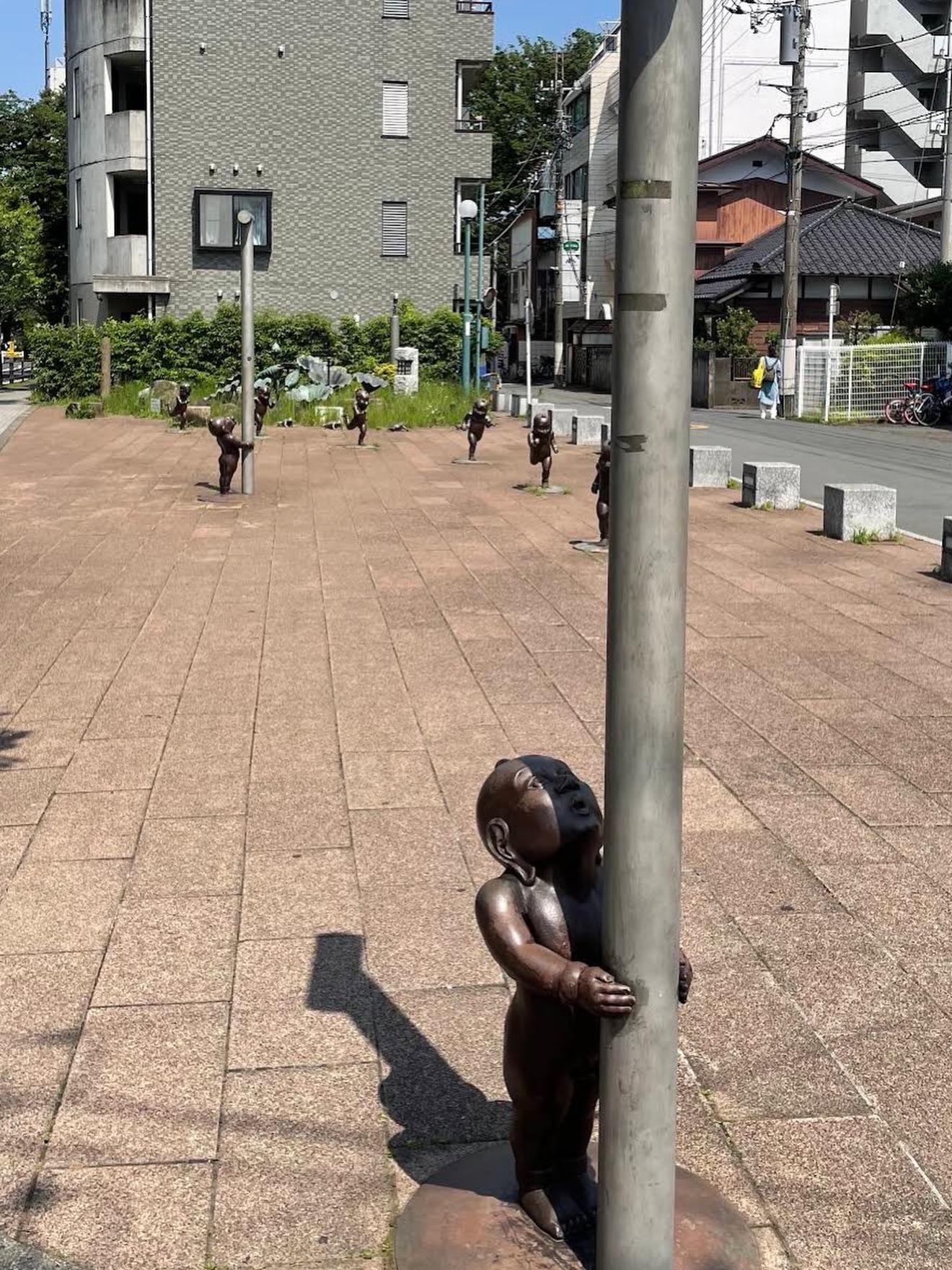 Another reason why Japan fascinates me—this unique sculpture at