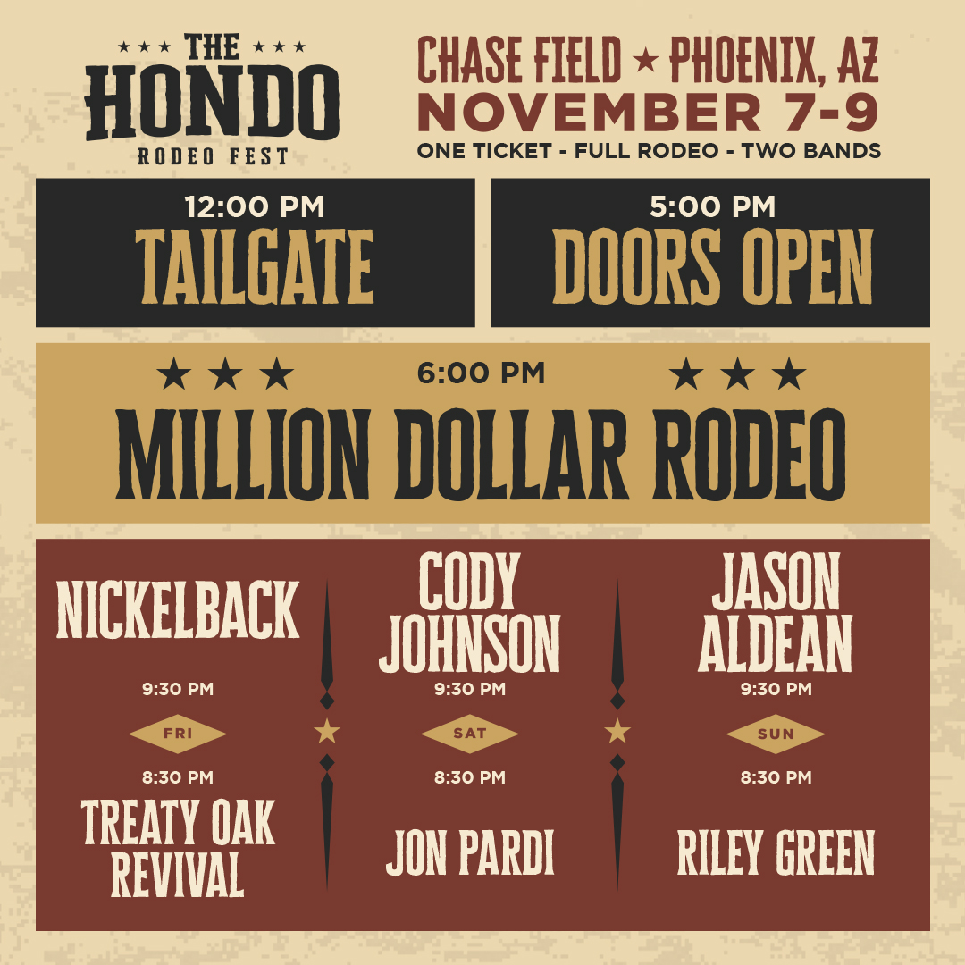 The Hondo - From arena thrills to main stage chills, Hondo Rodeo Fest ...