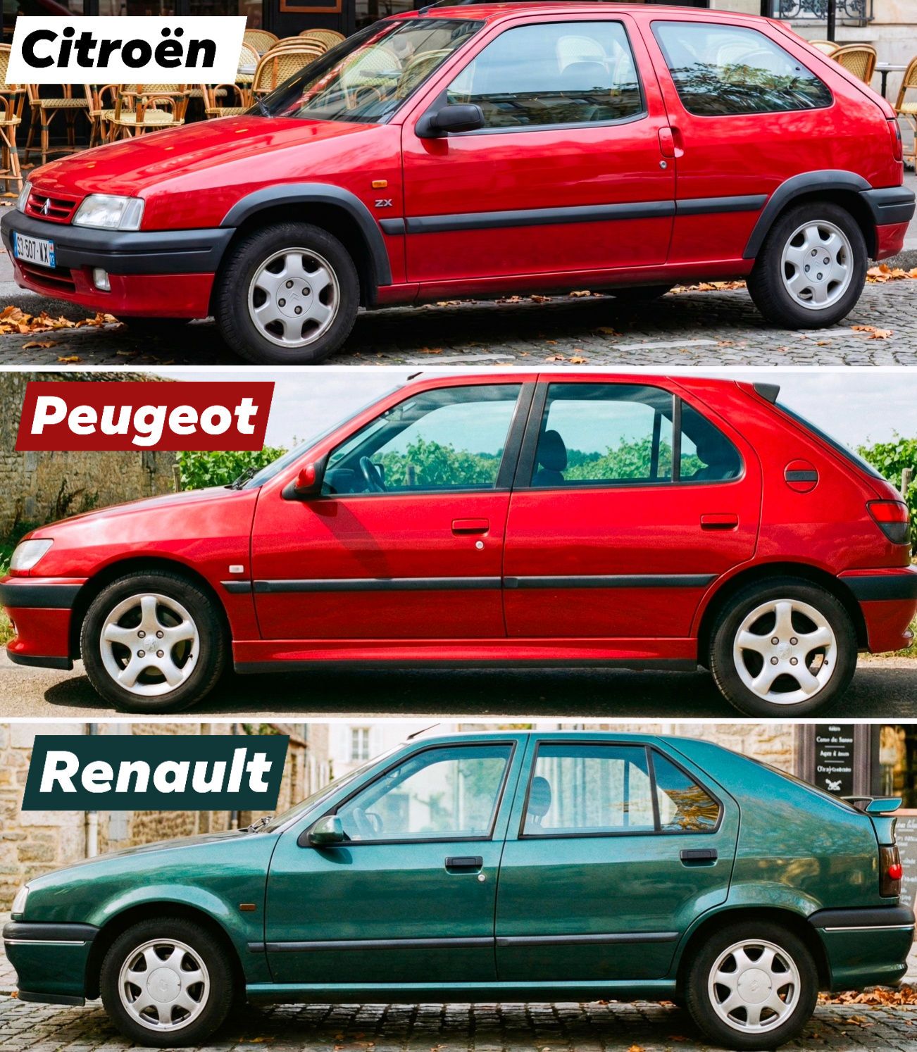 Battle of the French. 🤟🏽 #peugeot vs #renault What's your pick?