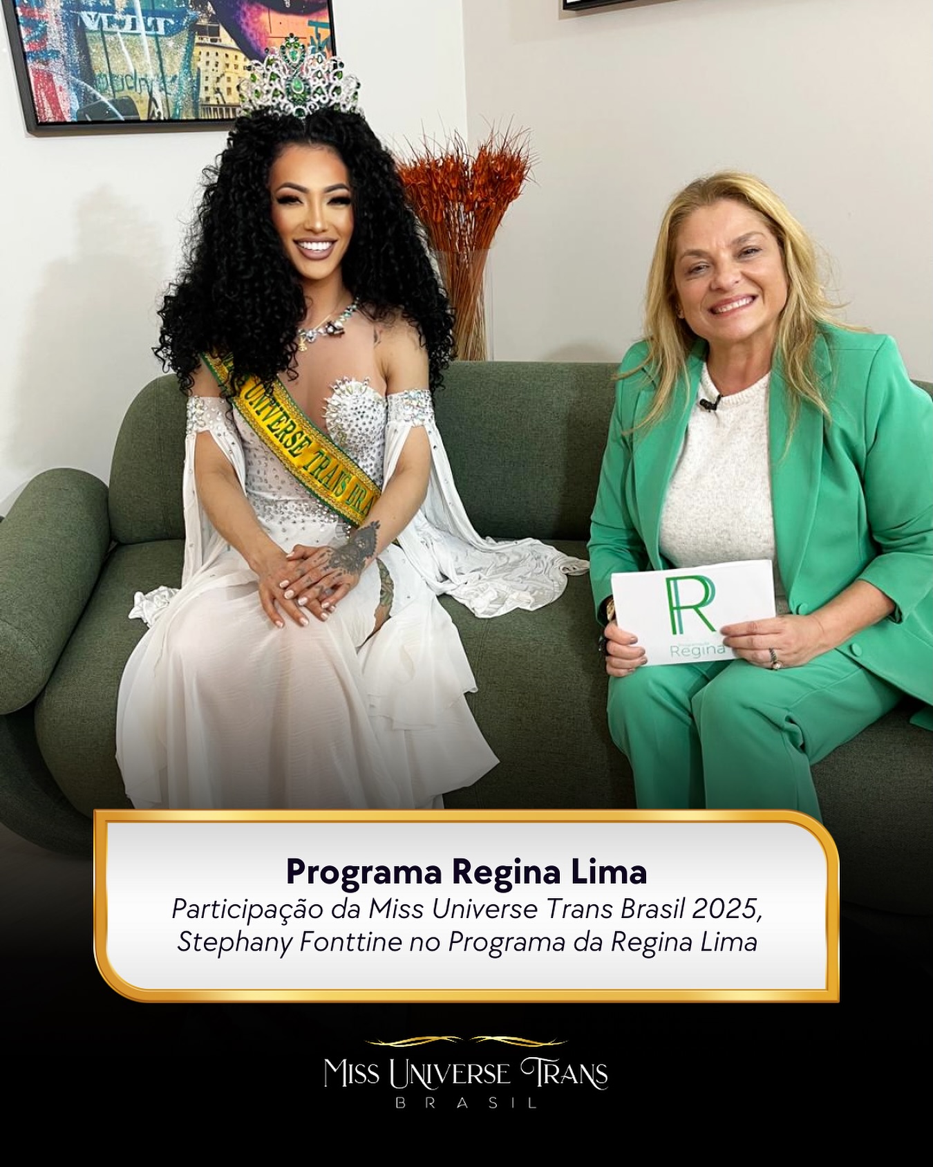 Miss - A nossa Miss Universe Trans Brasil 2025, Stephany Fonttine ...