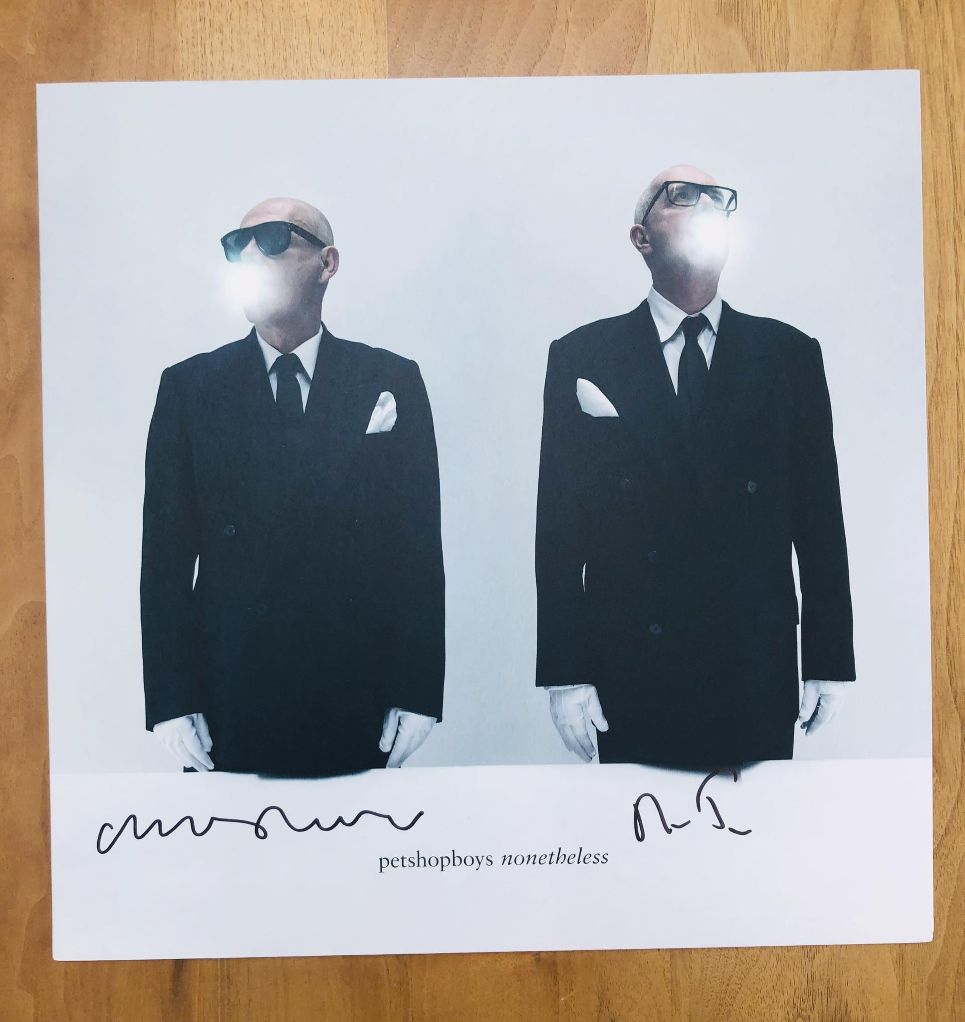 The “Pet Shop Boys since 1984” tea set which is already available 