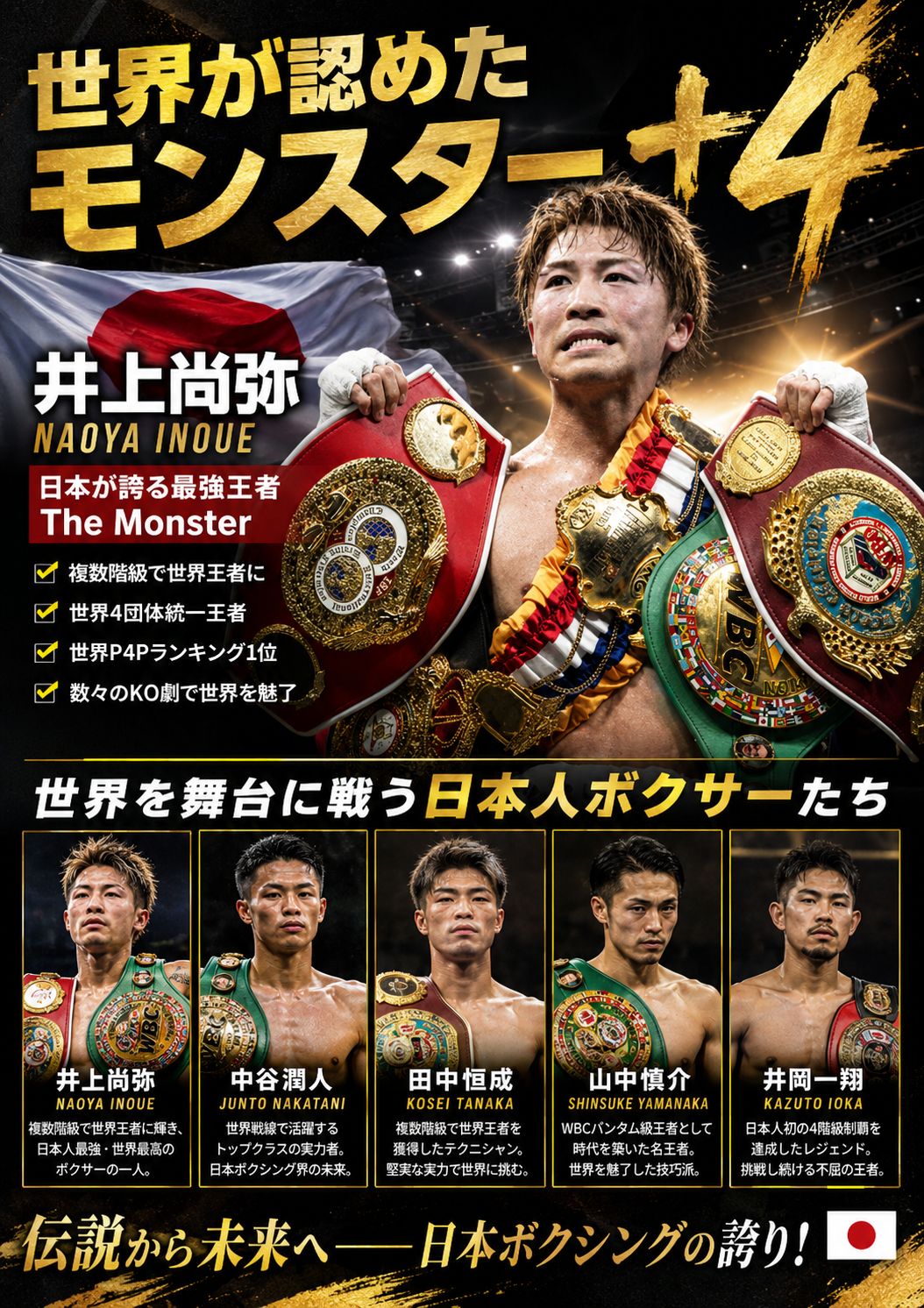 Pantau Saja - 長谷川穂積：日本のボクシングマスター 36勝16KO