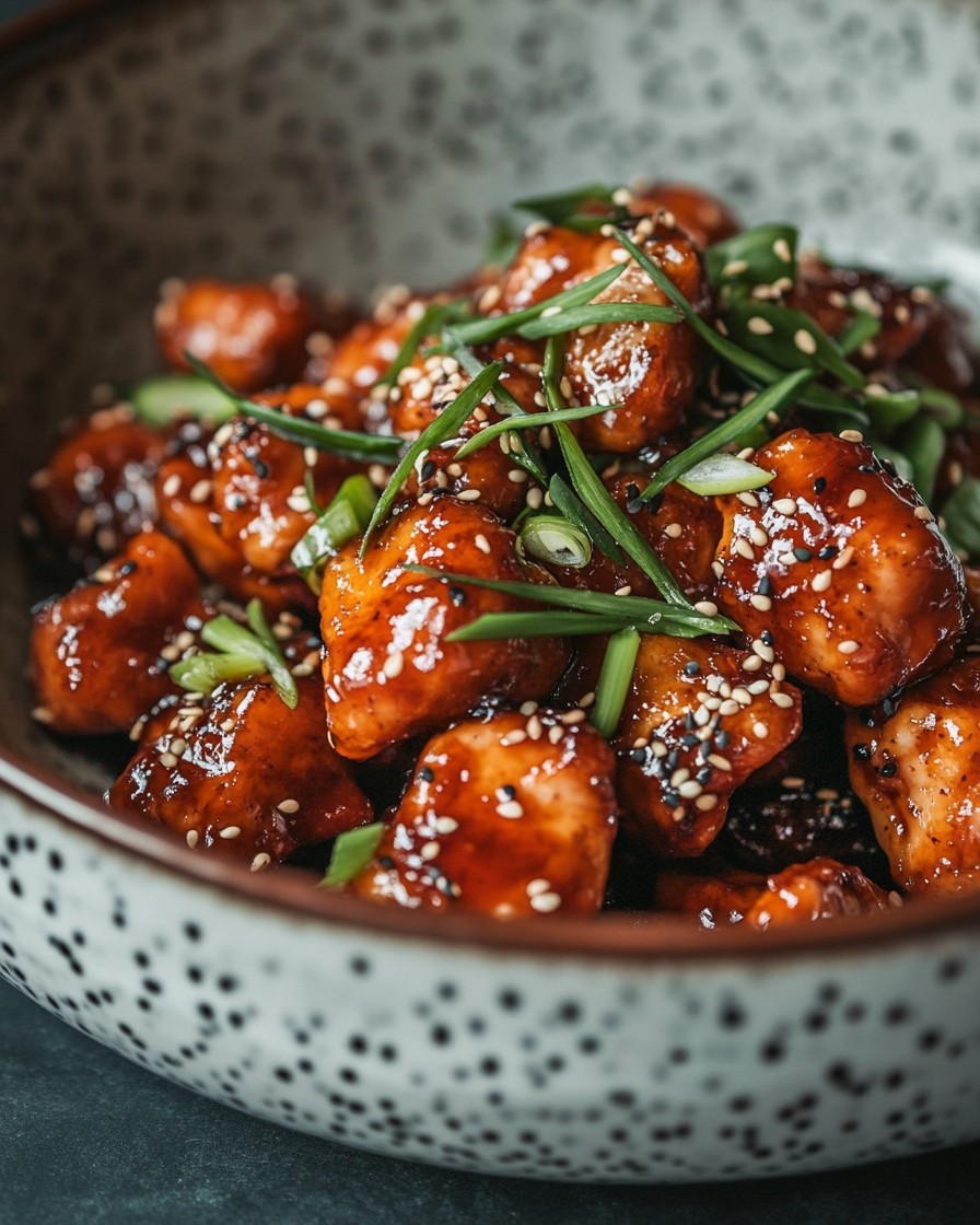 Lina - Sesame-Scallion Chicken Bites Ingredients: - 1 lb boneless ...