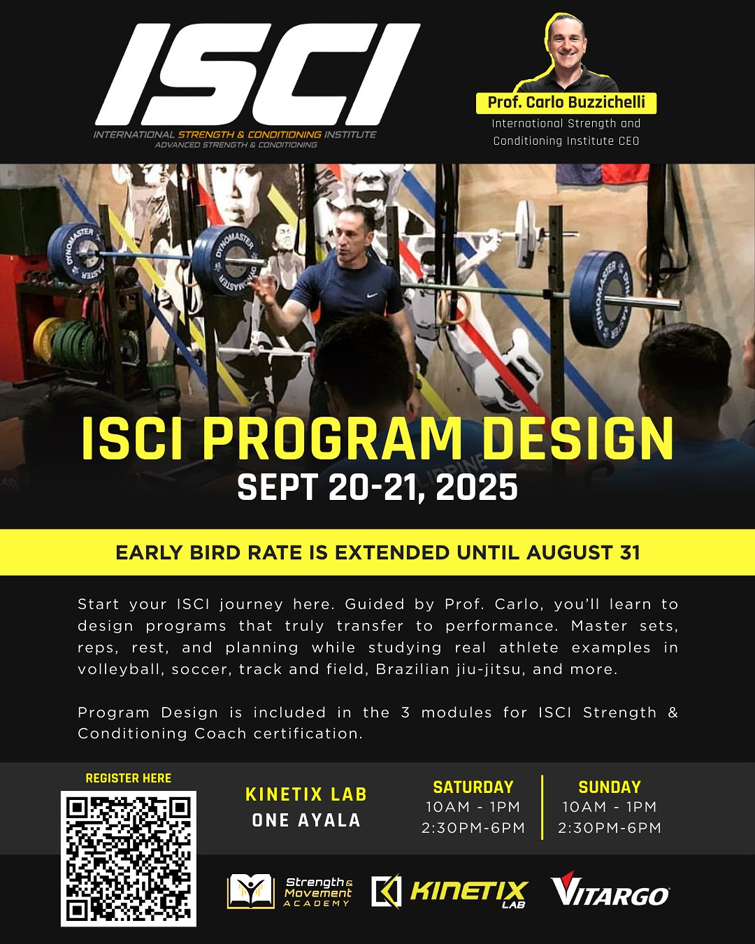 🚀 Start your ISCI journey... - Strength and Movement Academy | Facebook