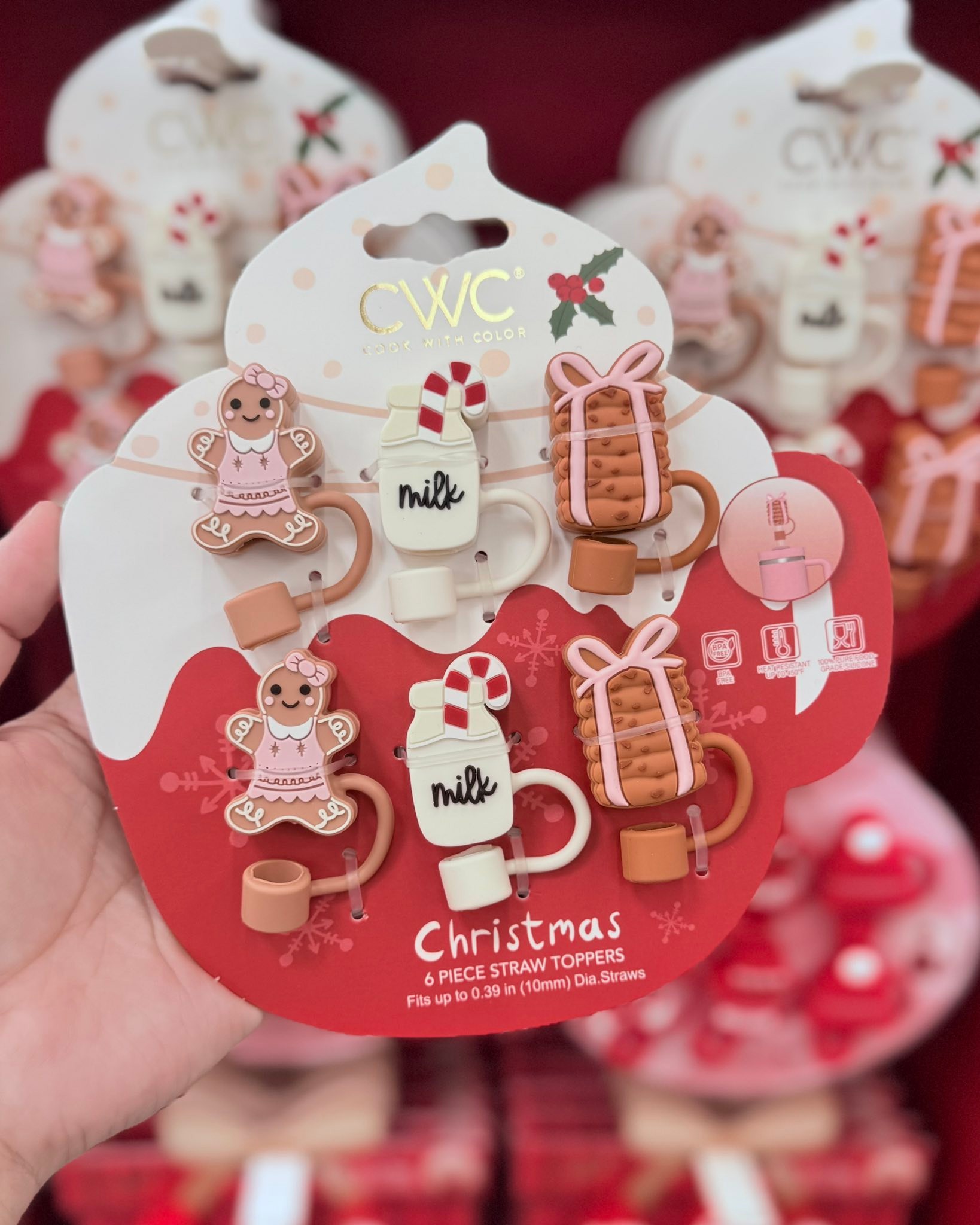new christmas straw toppers at... - Let’s Shop Holidays | Facebook