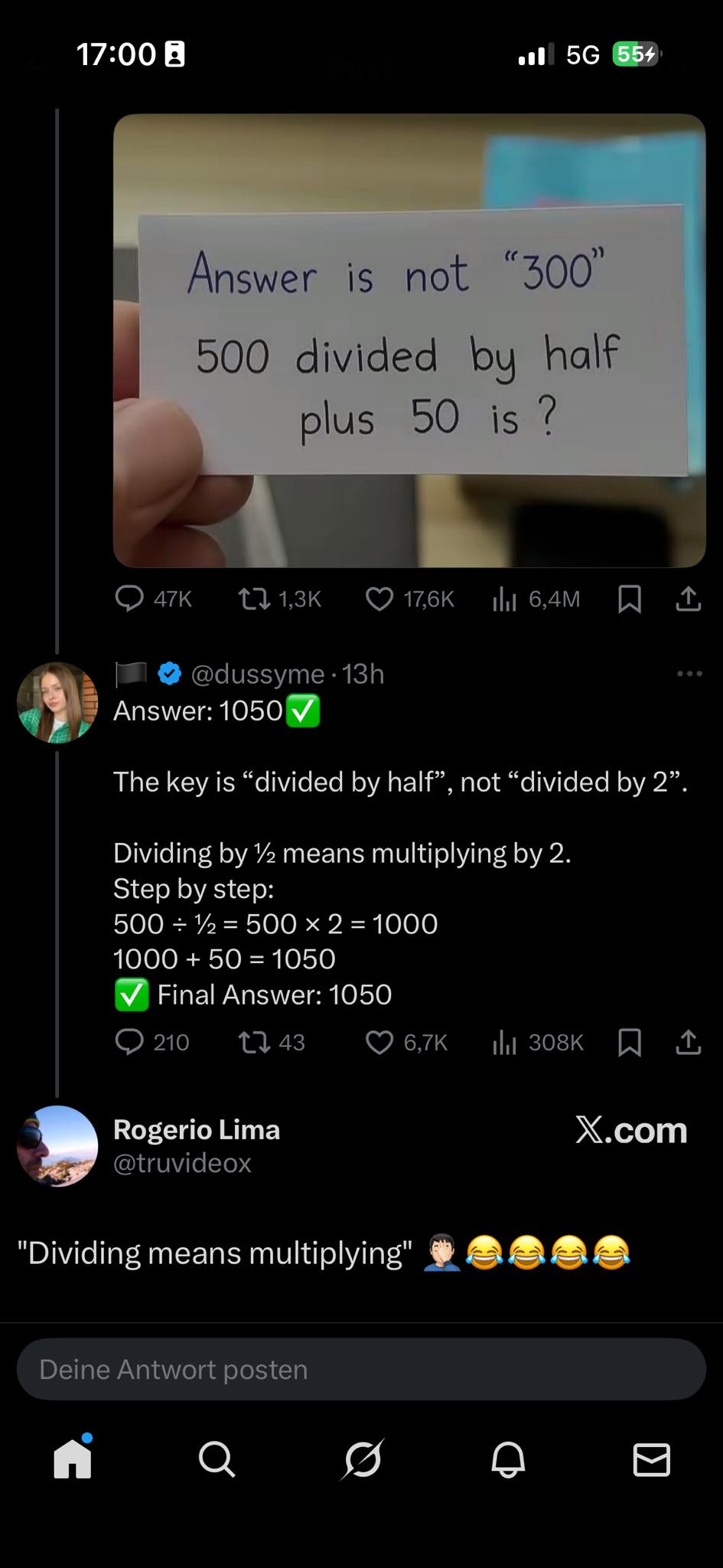 Probably doesn‘t count as „correcting“, since he‘s not offering an ...