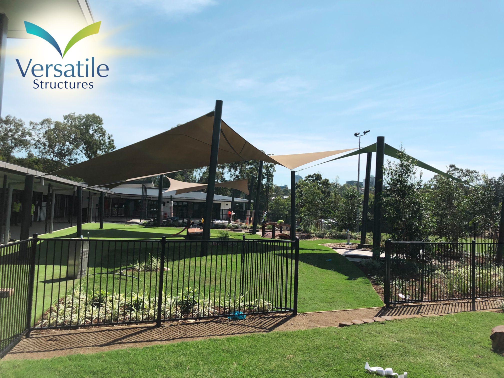 Childcare Shade Sail - Recent... - Versatile Structures | Facebook
