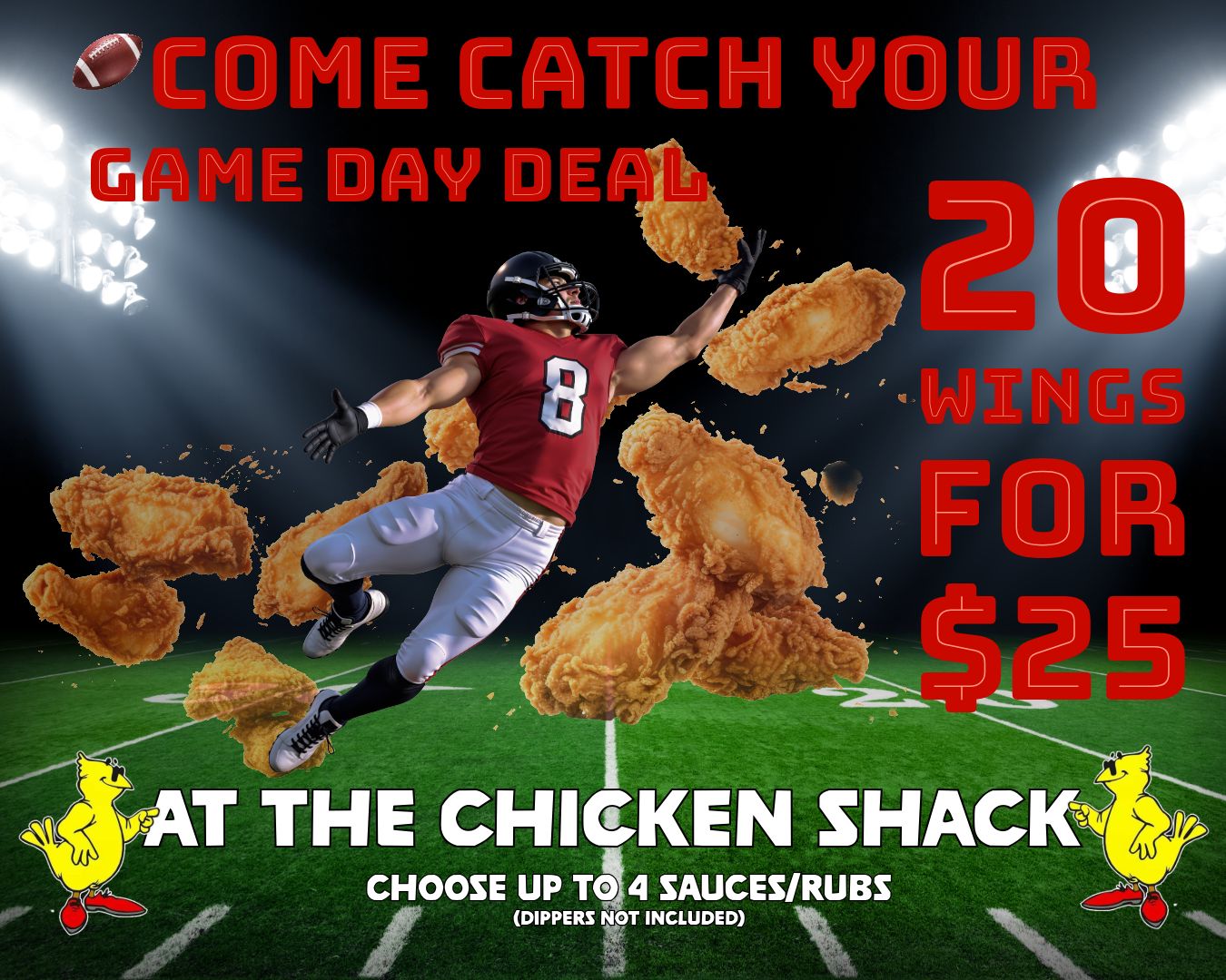 Get your Game Day deal... - The Chicken Shack at The Barn | Facebook