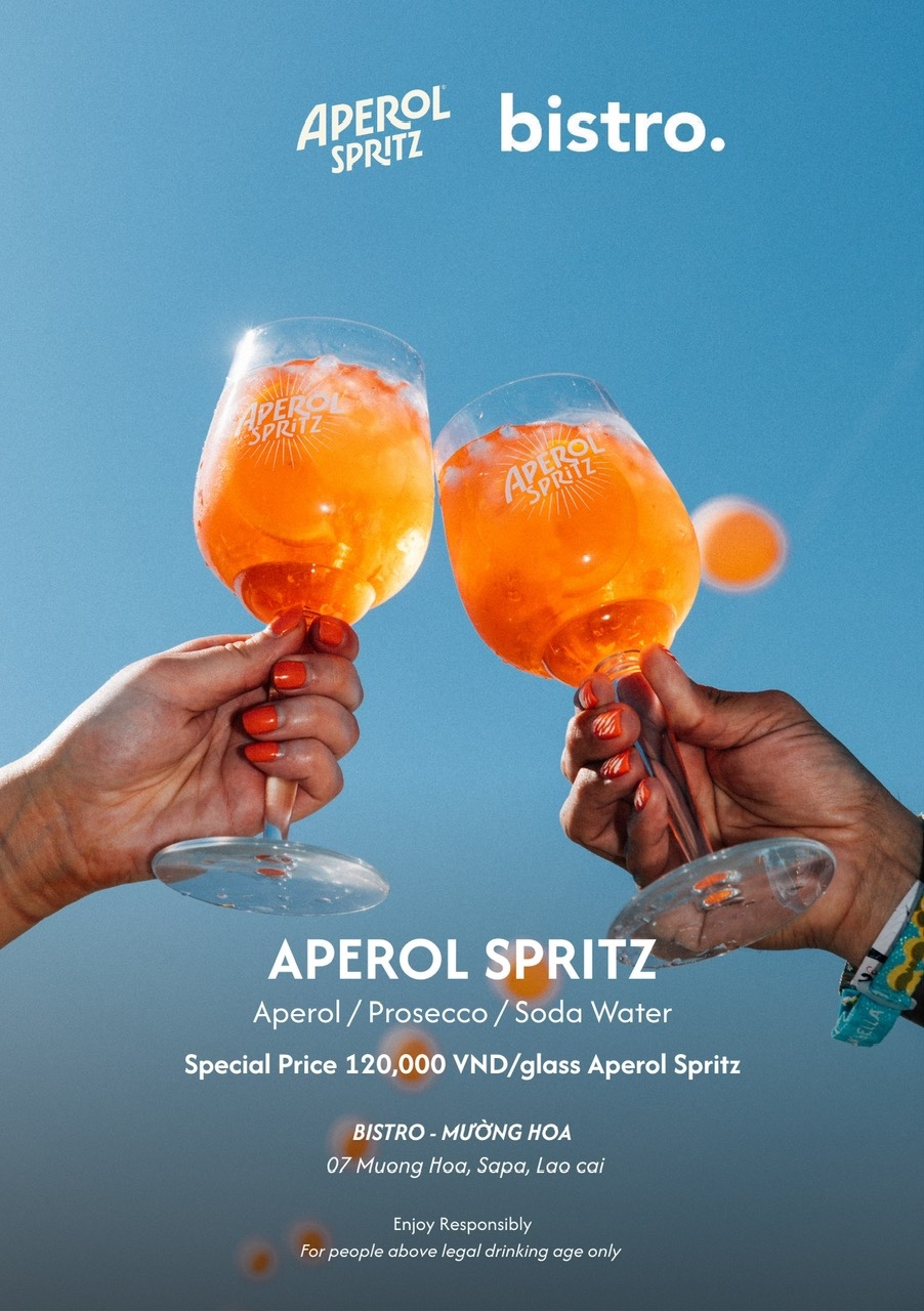 bistro.sapa - 🍊 Aperol Spritz - The taste of sunshine in a glass Raise ...