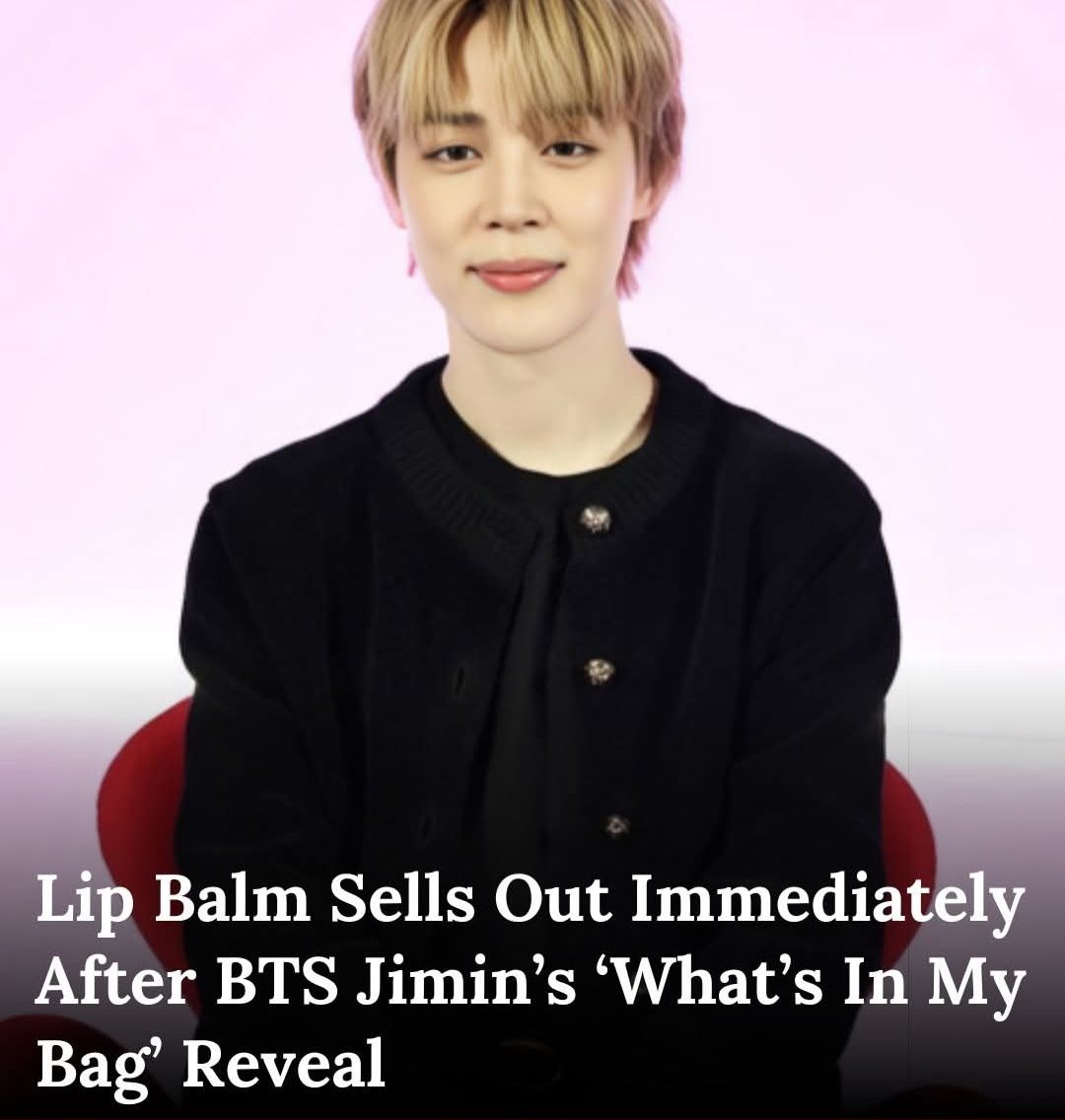 UCC] BTS' Jimin's Artist Made Collection becomes the first to sell