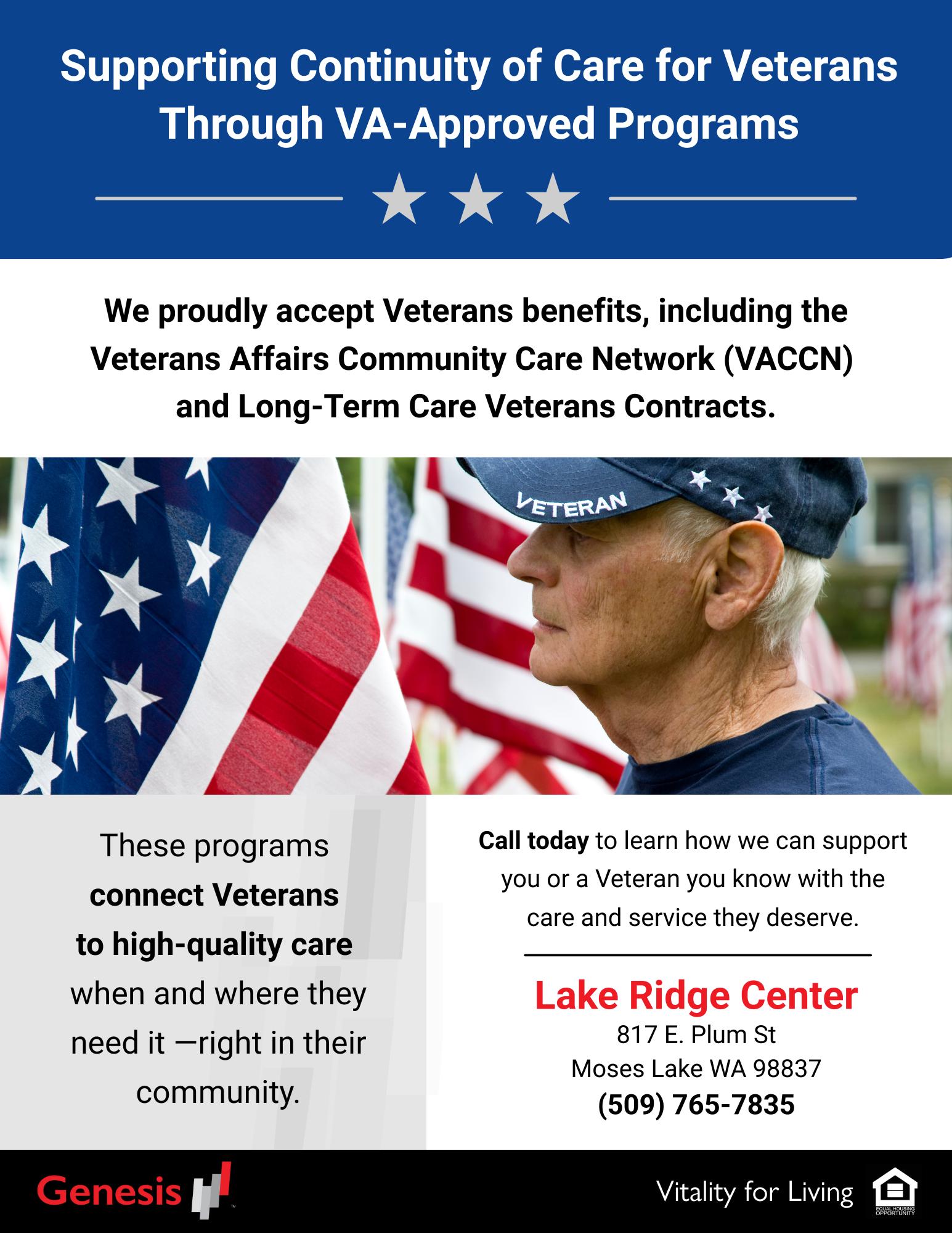 Lake Ridge Center | Moses Lake WA