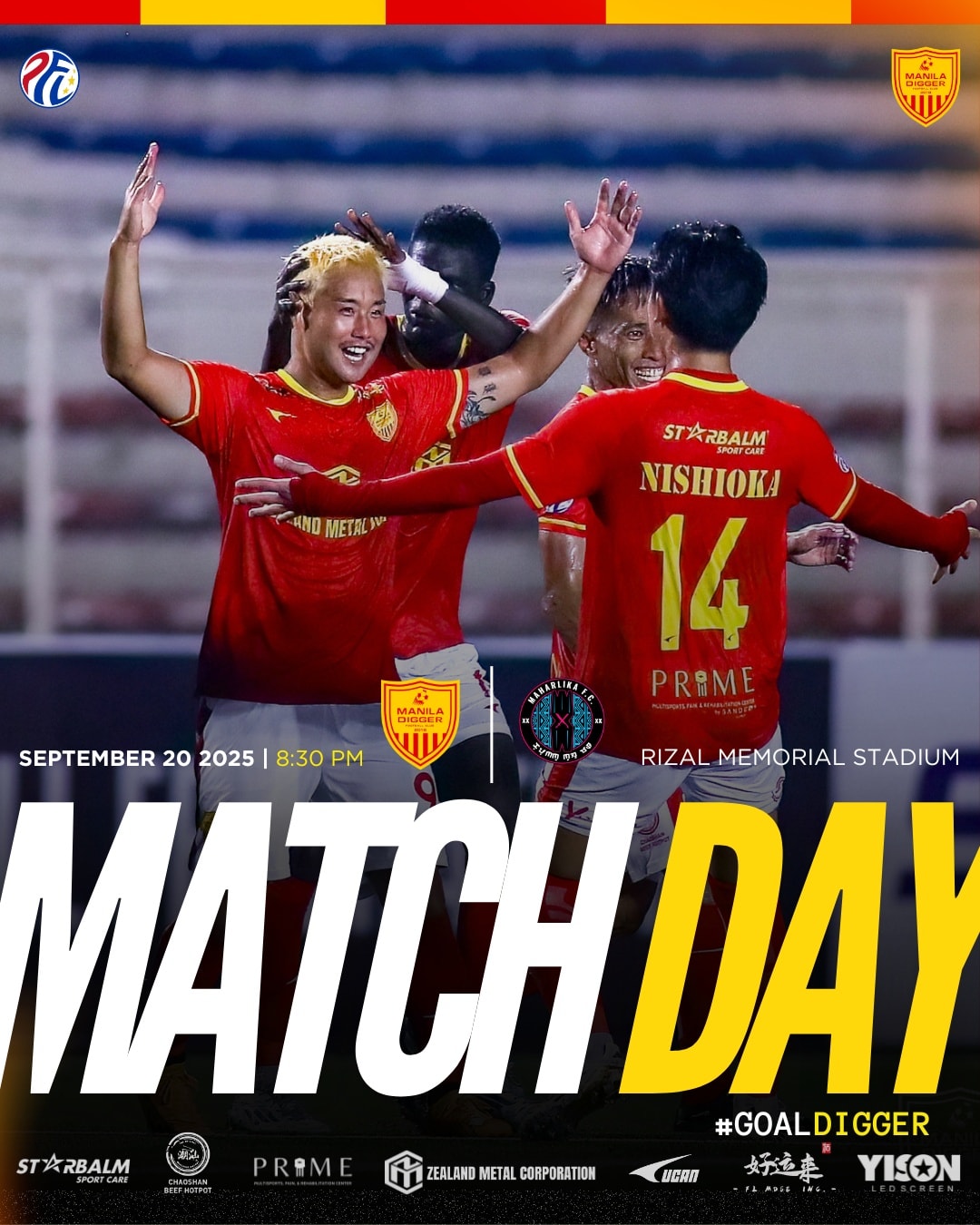 Manila - It’s MATCHDAY! 🔥 Manila Digger FC goes head-to-head against ...