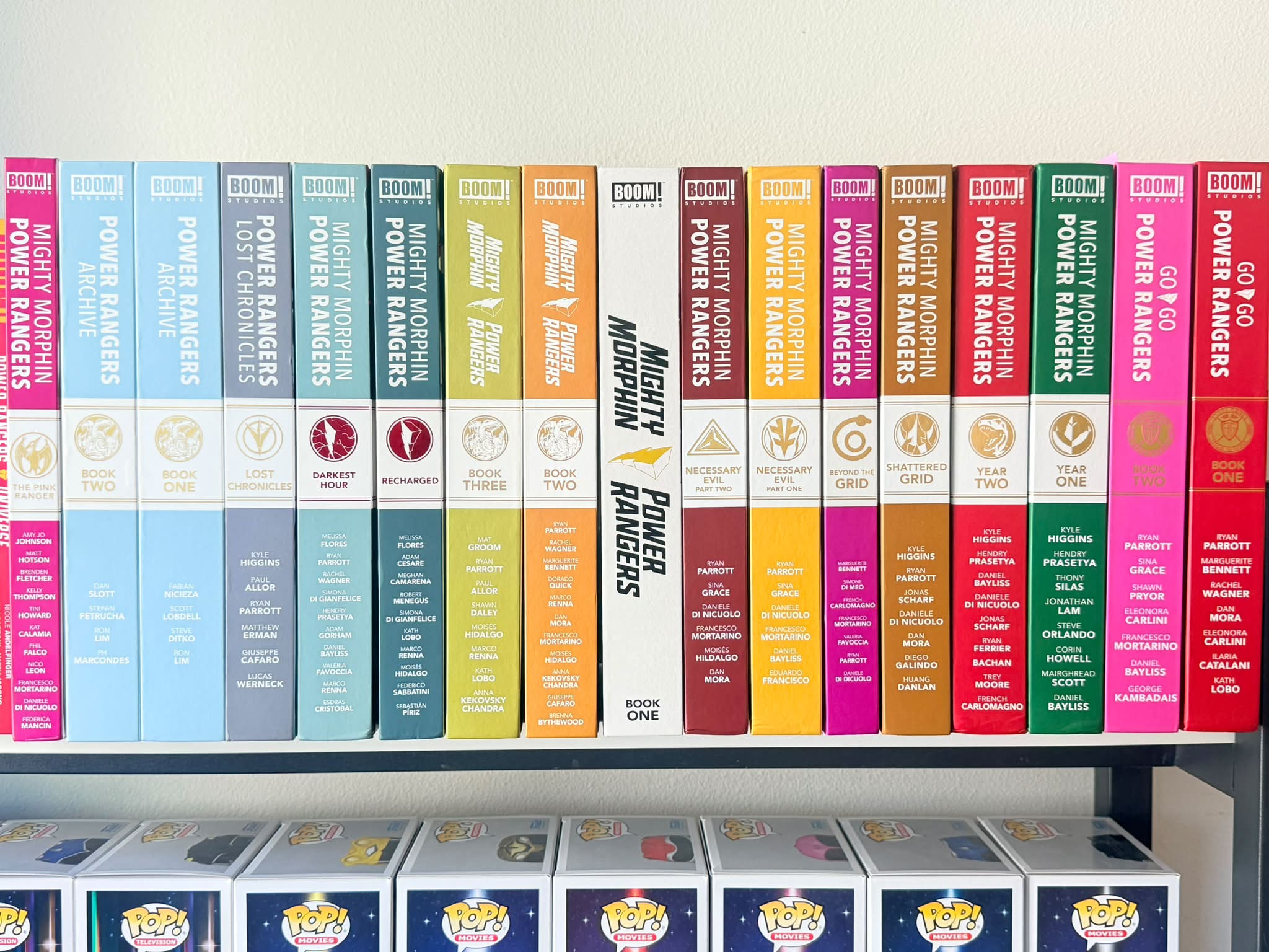 Collecting Power Rangers Deluxe Edition Books