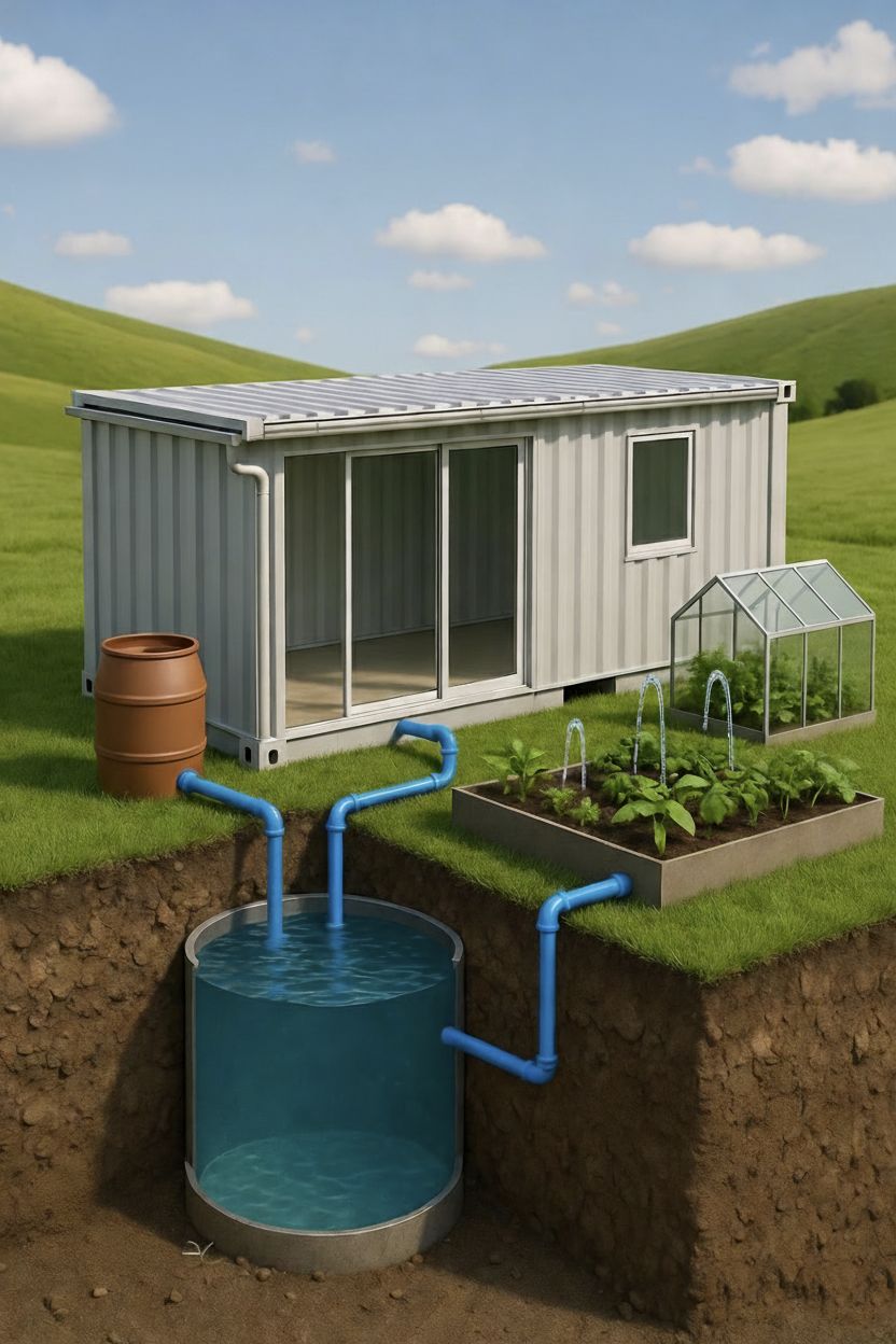 Gallery Detail: Luxury This Detailed Image Illustrates A Sustainable Off Grid Living