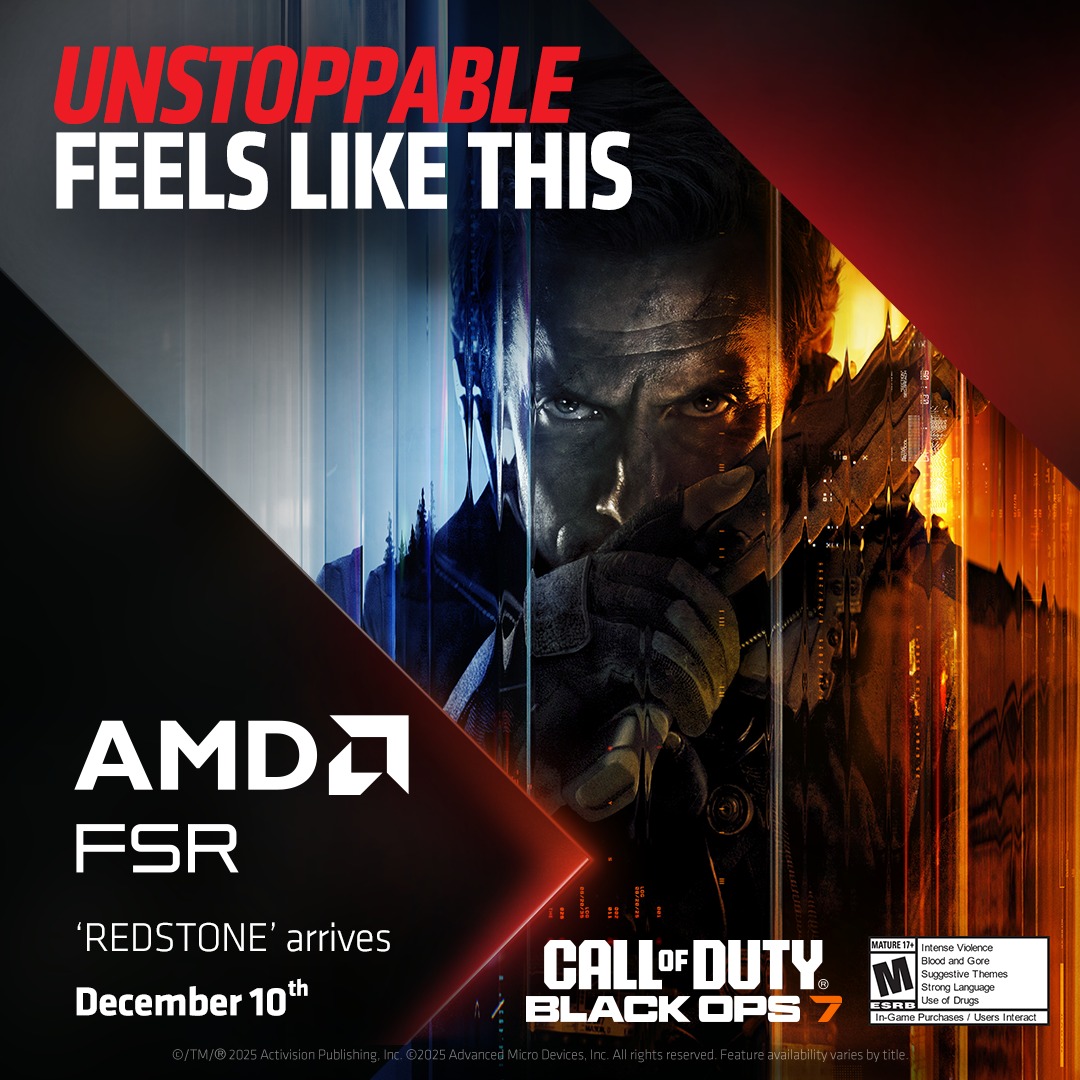 Fuwell - AMD FSR “Redstone” Technology is now available, bringing ML ...