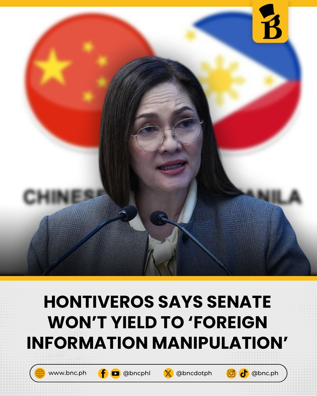 Sen. Risa Hontiveros on... - Bilyonaryo News Channel | Facebook
