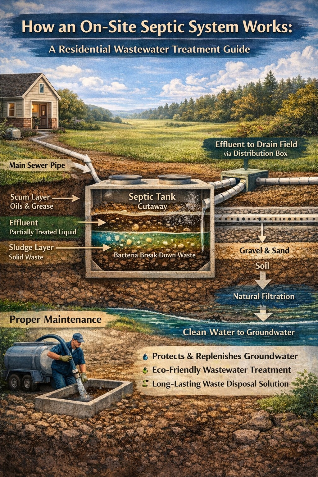Cool Review About Septic System Without Drain Field