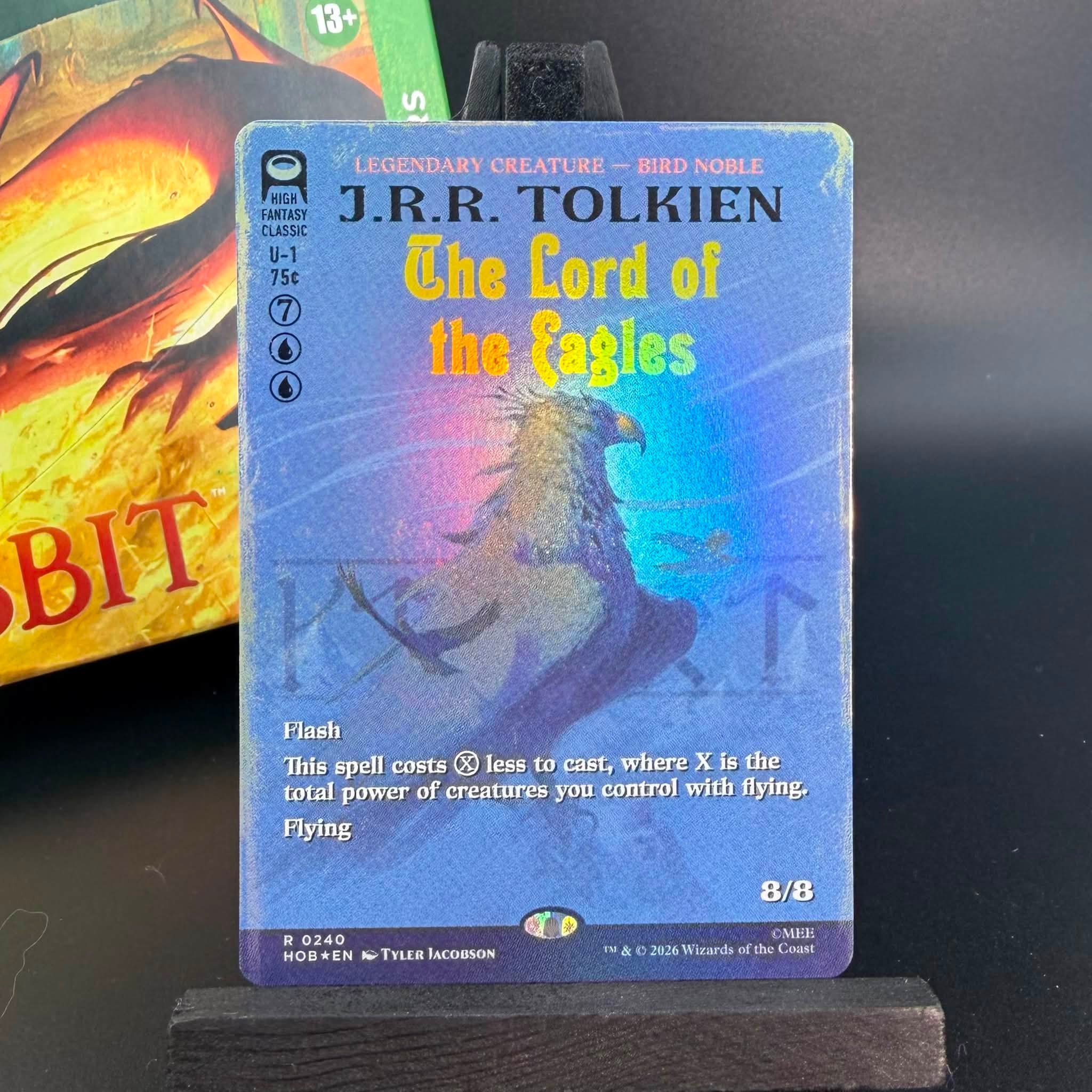 MTG The Hobbit Book Cover Cards Showcase Thorin Mountain-king