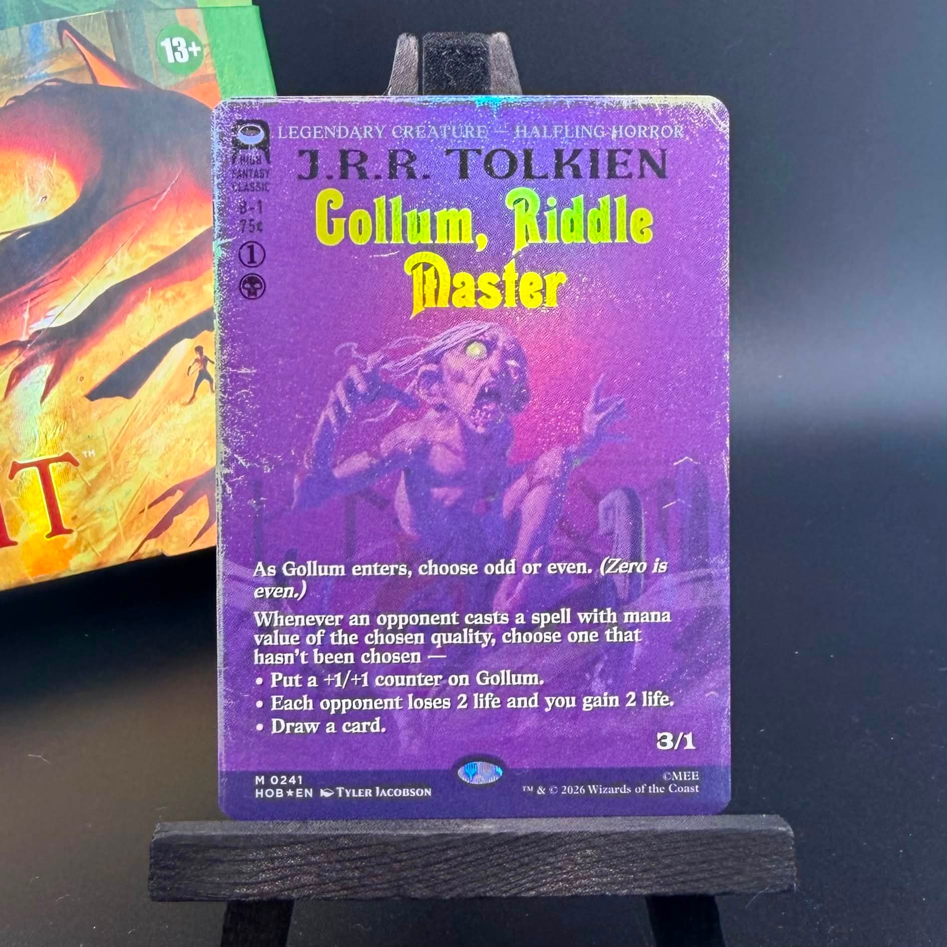 MTG The Hobbit Book Cover Cards Showcase Thorin Mountain-king