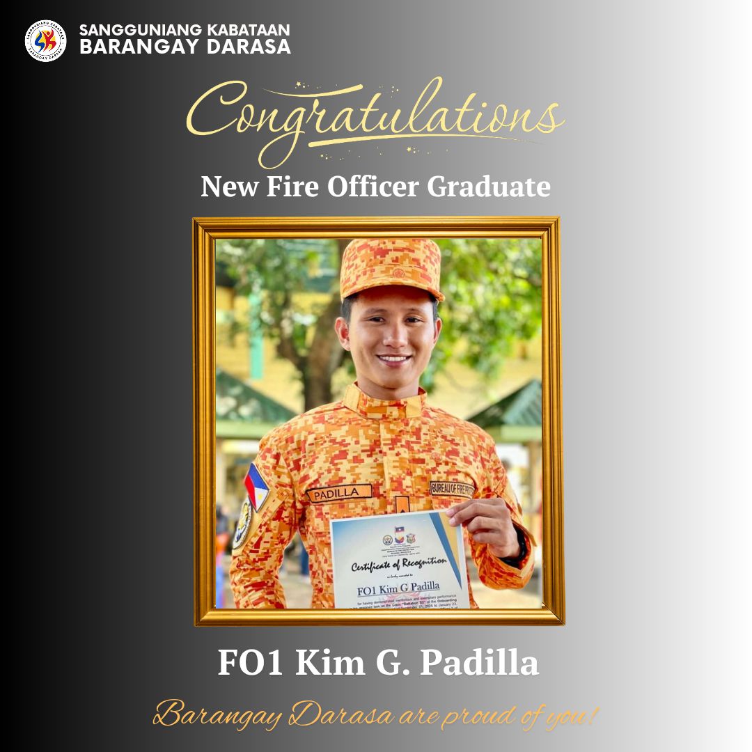 Sangguniang - CONGRATULATIONS TO OUR NEW FIRE OFFICER! The Sangguniang ...