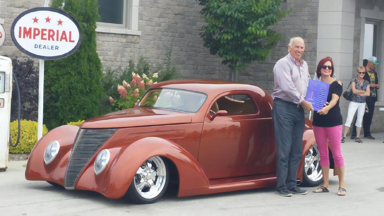 Black - The 1937 Ford Oze Coupe is a modern reinterpretation of a ...