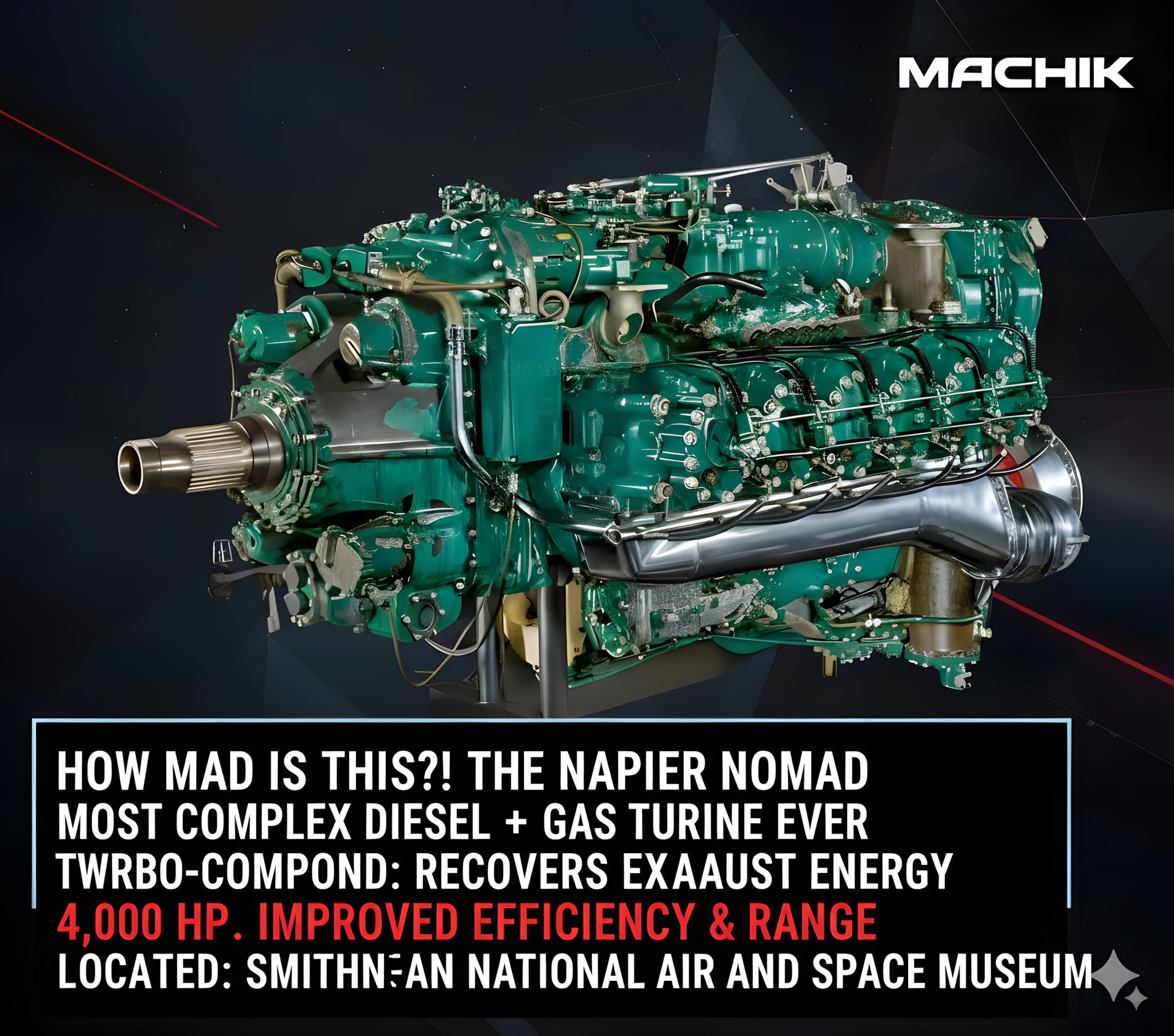 Machik - HOW MAD IS THIS?! The Napier Nomad stands out as possibly the ...