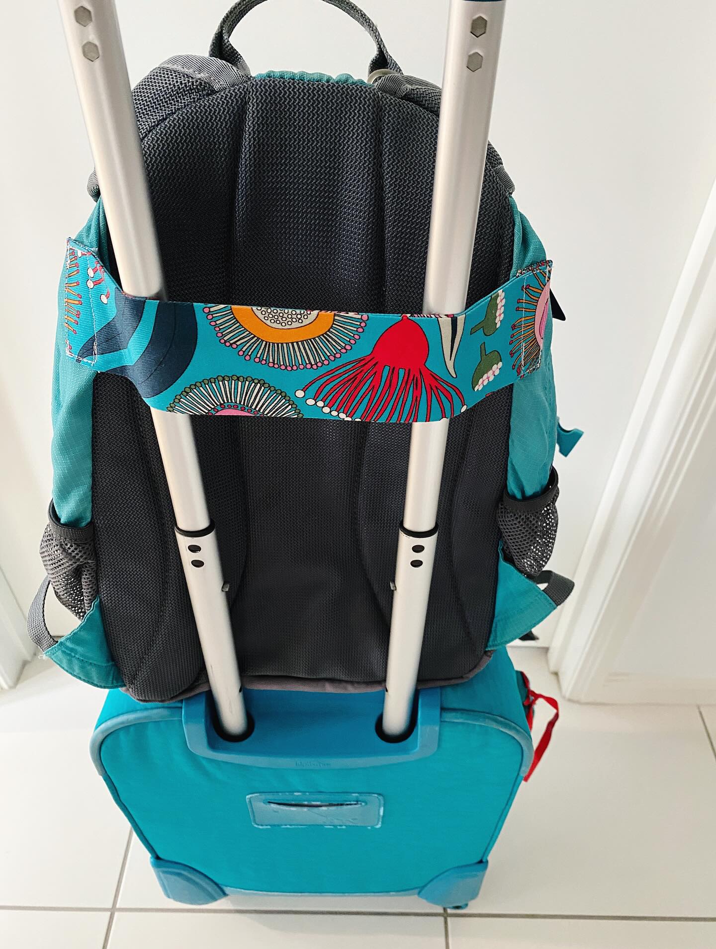 adding wheels to a travel backpack JenniBag Roller Attachment Large rolling backpack with wheels helps your more comfortable on the trip. Add Detachable Wheels to a