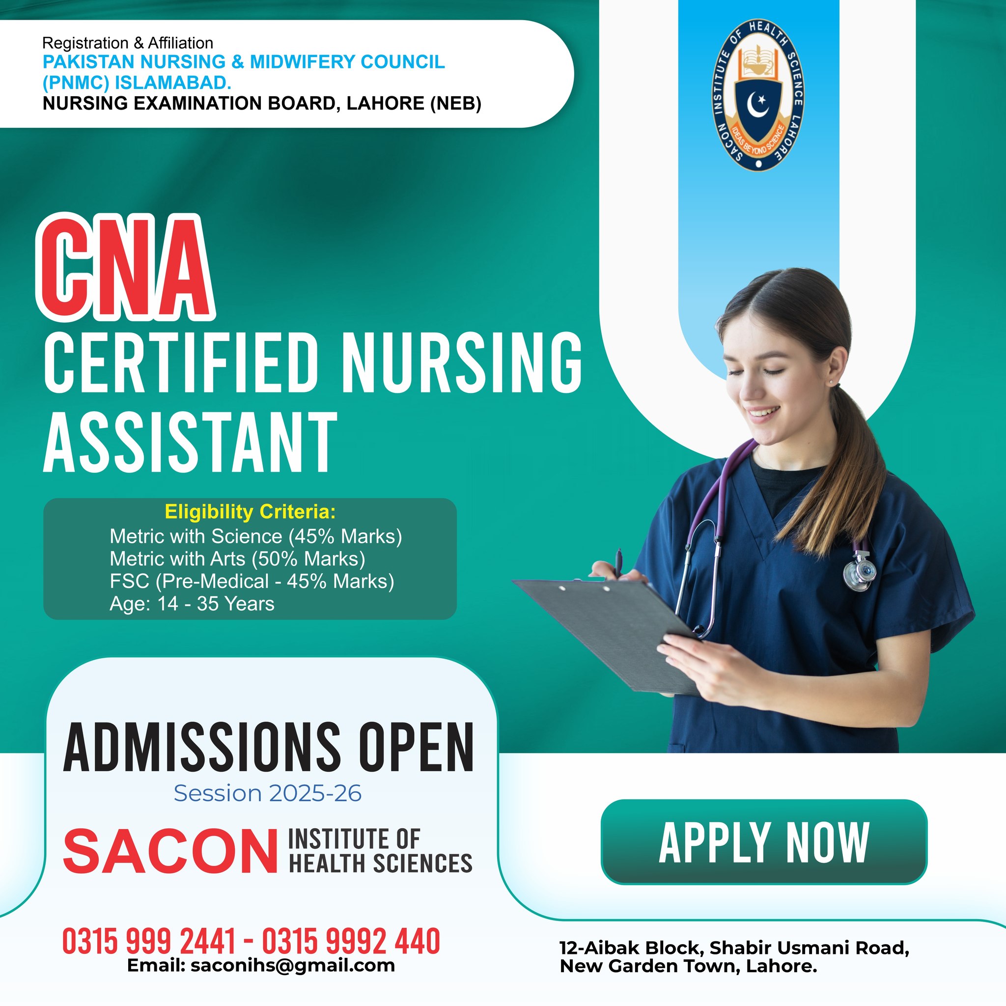 Sacon Institute of Health Sciences | Lahore