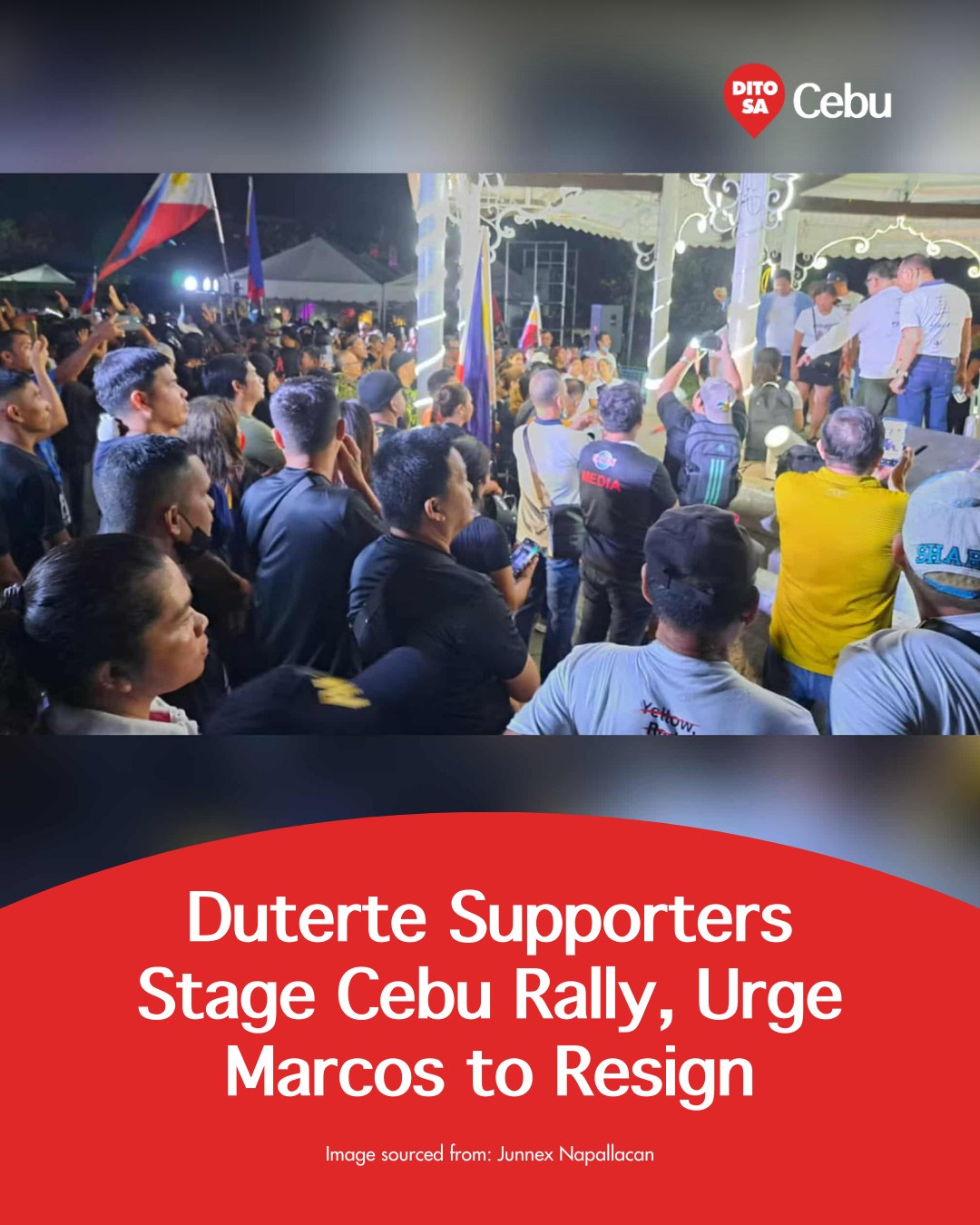 Dito sa Cebu - Supporters of former President Rodrigo... | Facebook