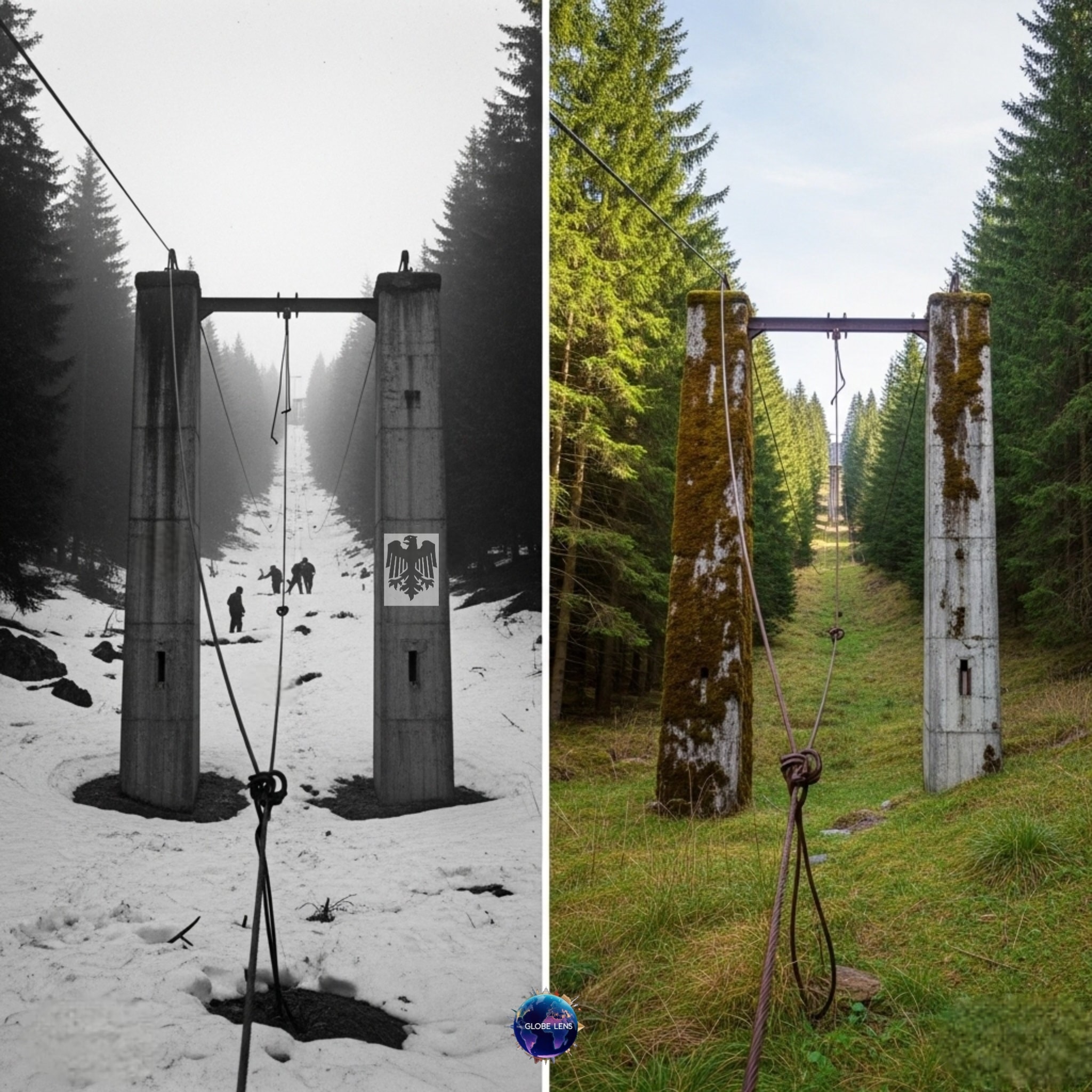 The Globe - Silent Steel Over the Valley of Pine In the quiet fir ...